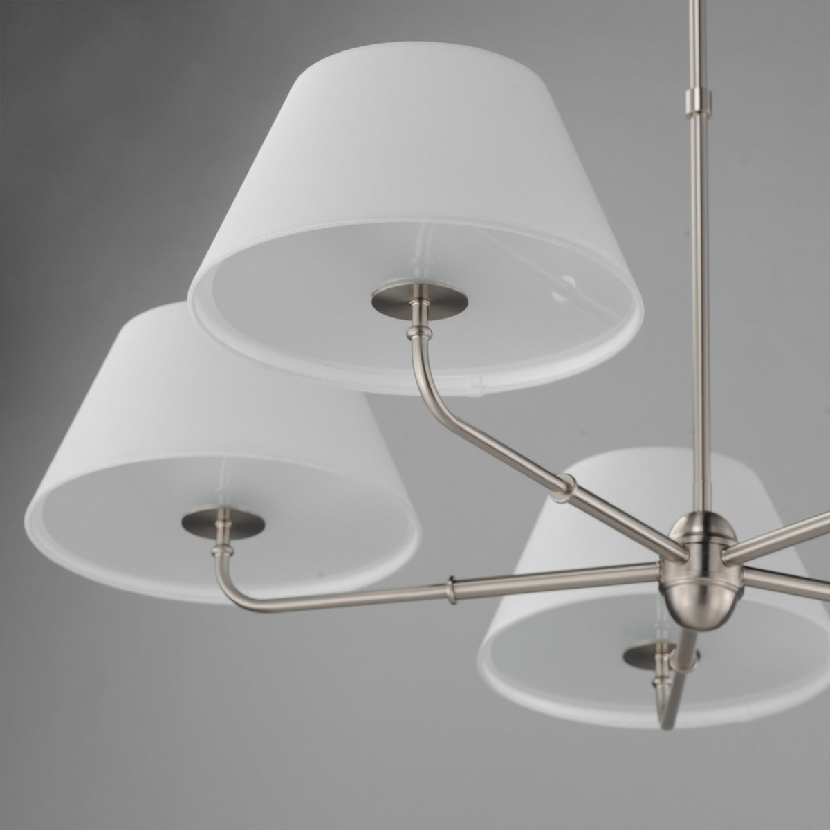 Maxim - 18415OFPN - Five Light Chandelier - Dunbridge - Polished Nickel