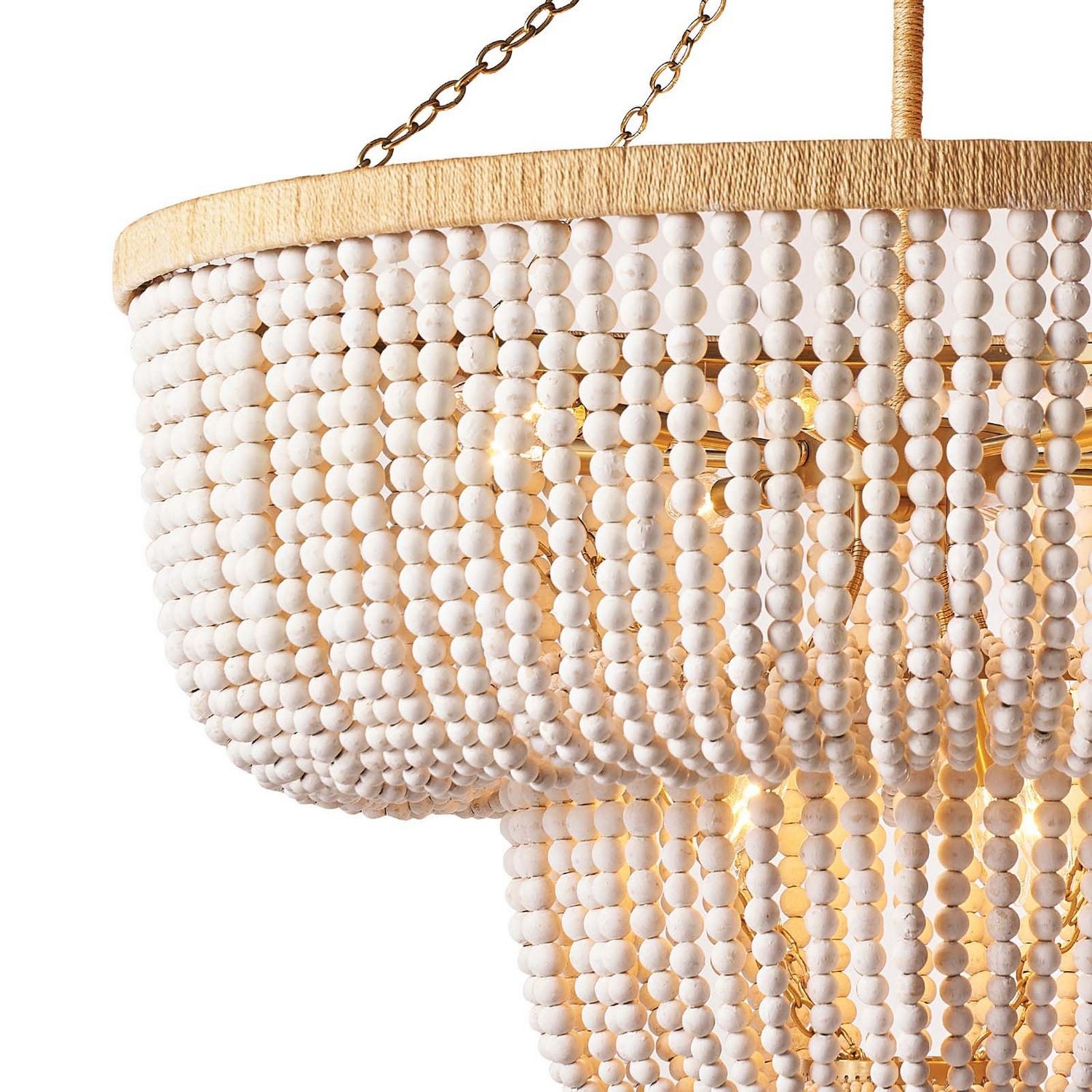 Regina Andrew - 16-1511WT - 12 Light Chandelier - Cameron - White
