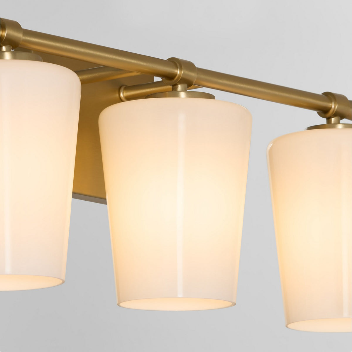 Quorum - 5204-3-280 - Three Light Vanity - Goodwin - Aged Brass