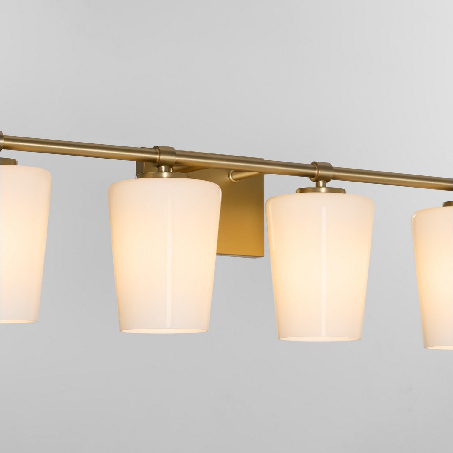 Quorum - 5204-4-280 - Four Light Vanity - Goodwin - Aged Brass