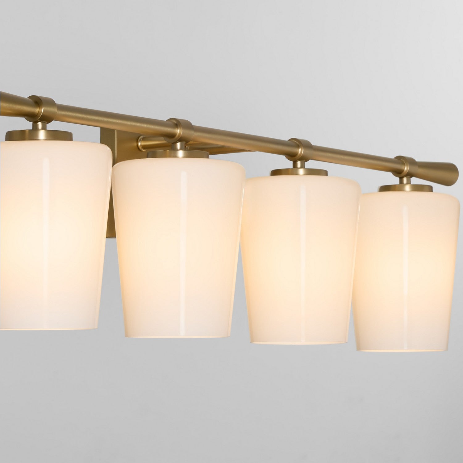 Quorum - 5204-4-280 - Four Light Vanity - Goodwin - Aged Brass