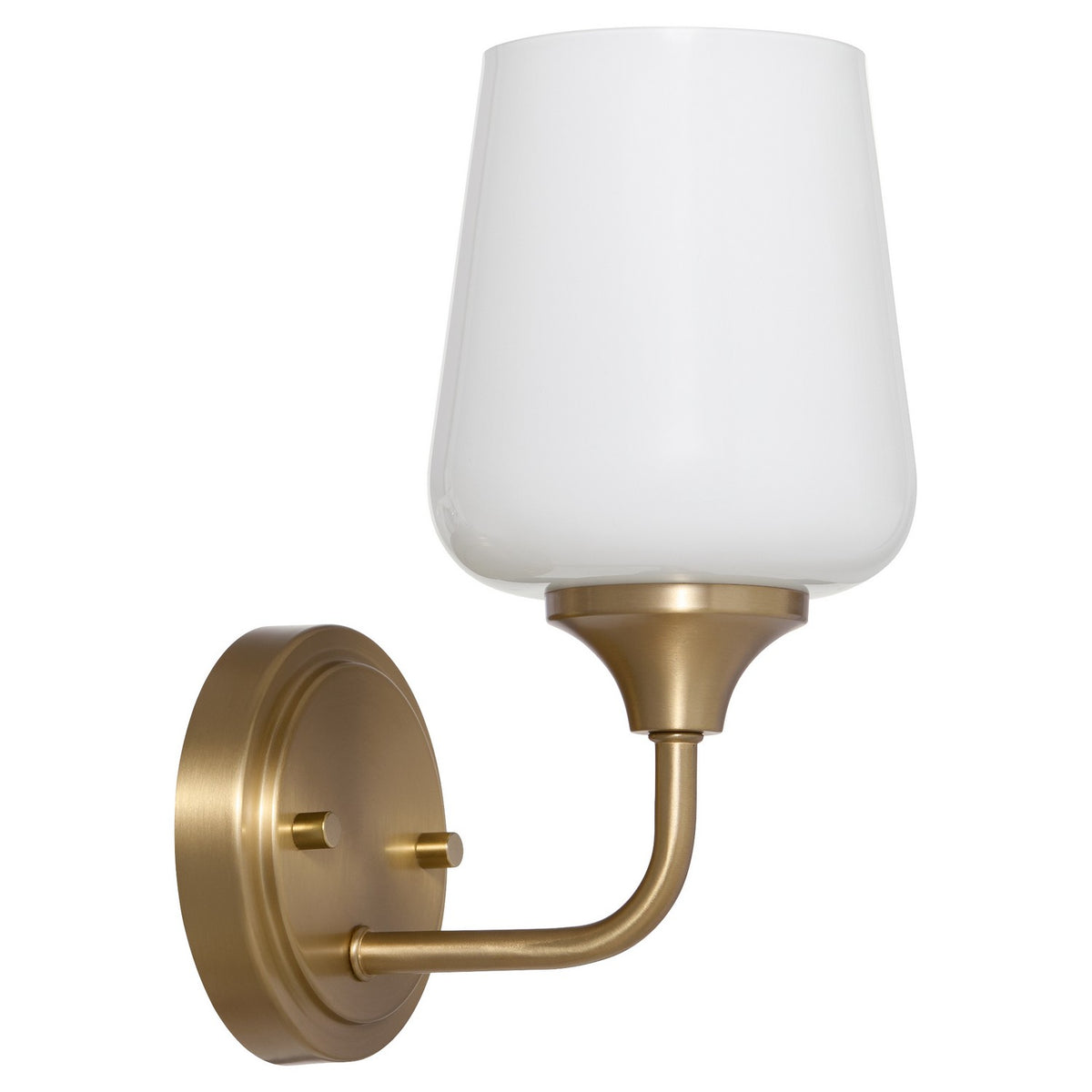 Quorum - 5313-1-280 - One Light Wall Mount - Raymond - Aged Brass
