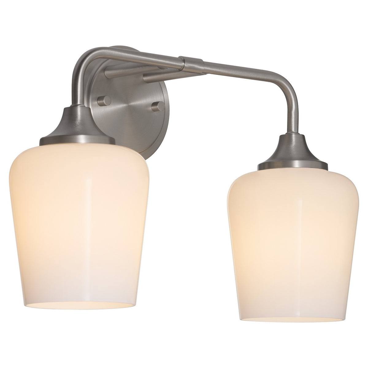 Quorum - 5313-2-265 - Two Light Wall Mount - Raymond - Satin Nickel