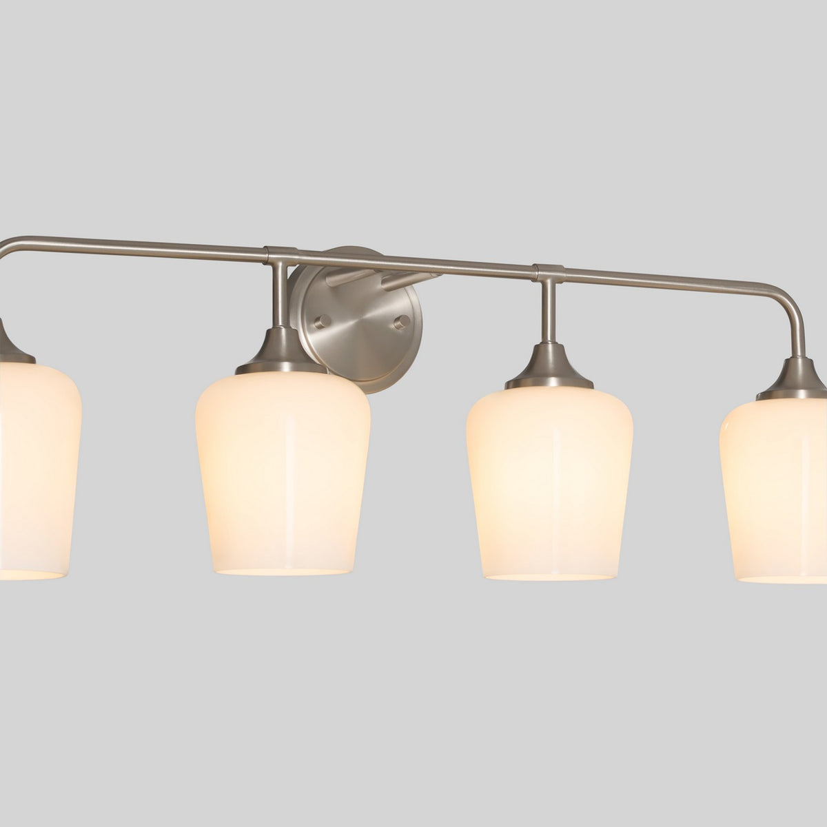 Quorum - 5313-4-265 - Four Light Wall Mount - Raymond - Satin Nickel