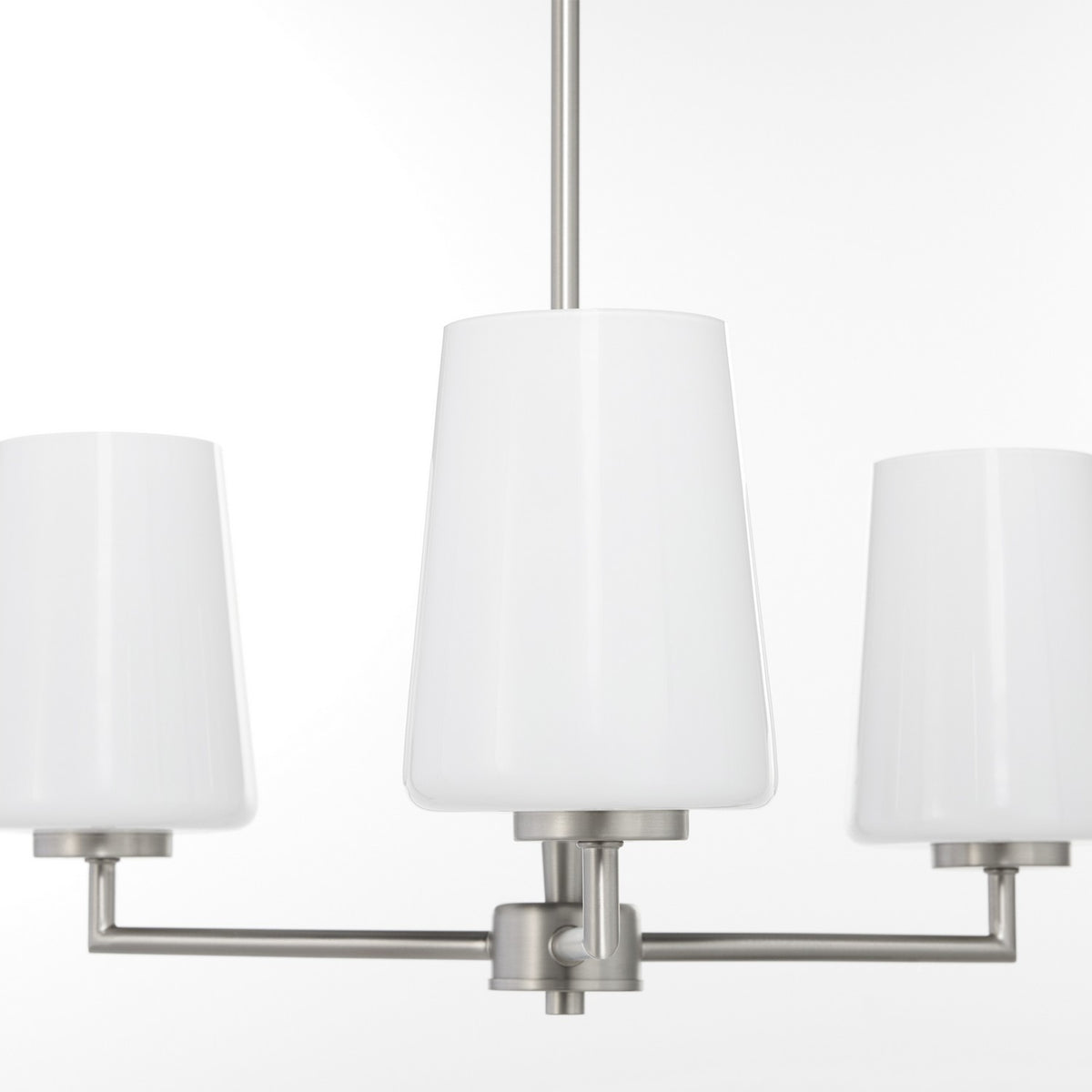 Quorum - 6204-3-265 - Three Light Chandelier - Goodwin - Satin Nickel