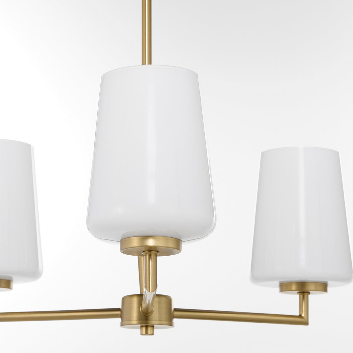 Quorum - 6204-3-280 - Three Light Chandelier - Goodwin - Aged Brass