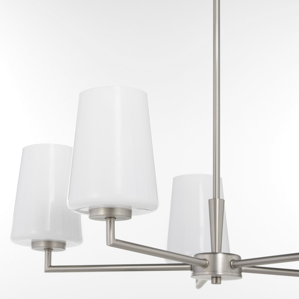 Quorum - 6204-5-265 - Five Light Chandelier - Goodwin - Satin Nickel