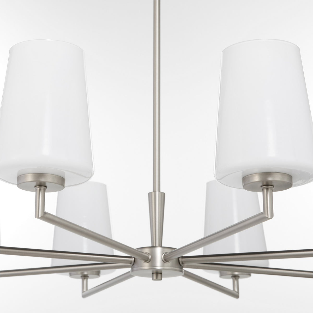 Quorum - 6204-8-265 - Eight Light Chandelier - Goodwin - Satin Nickel