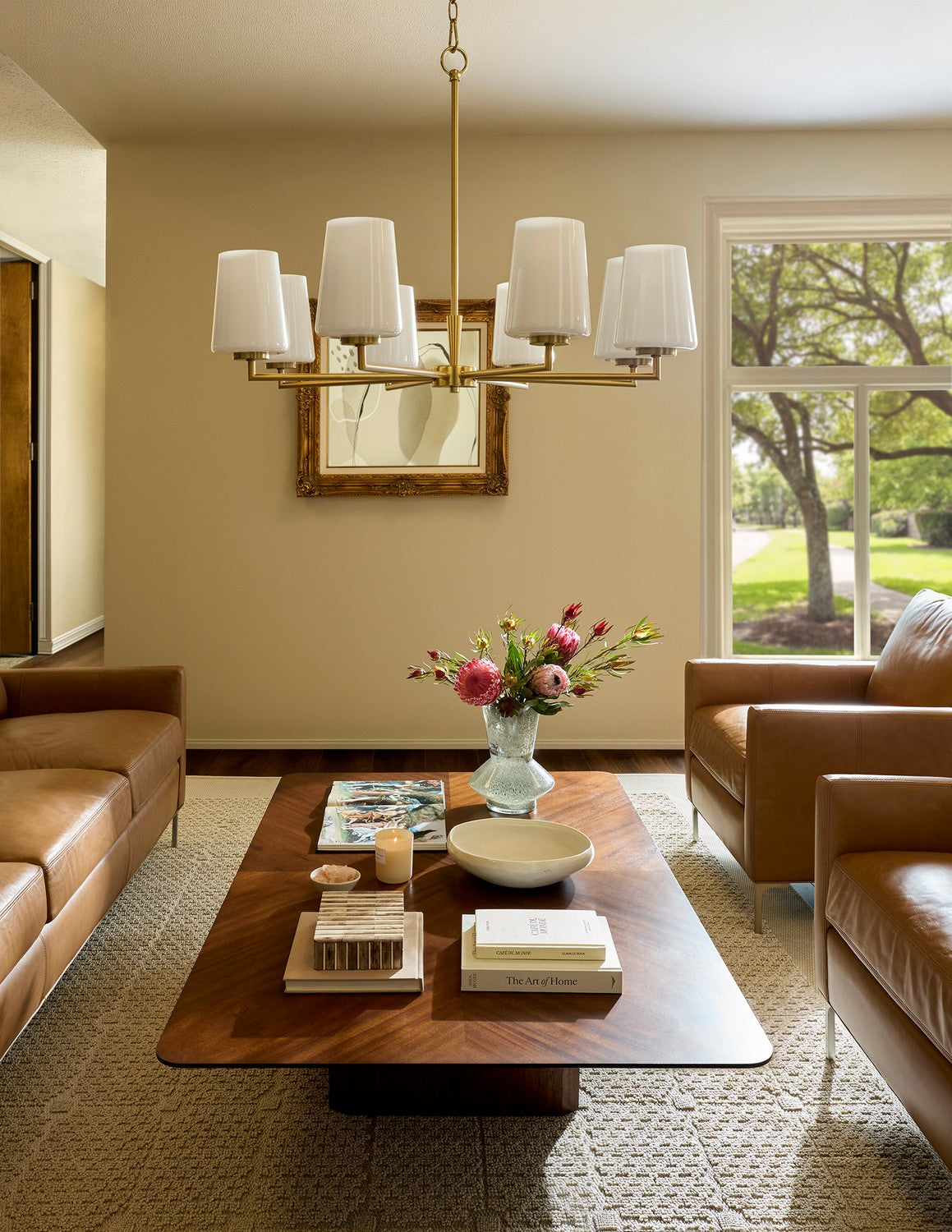 Quorum - 6204-8-280 - Eight Light Chandelier - Goodwin - Aged Brass