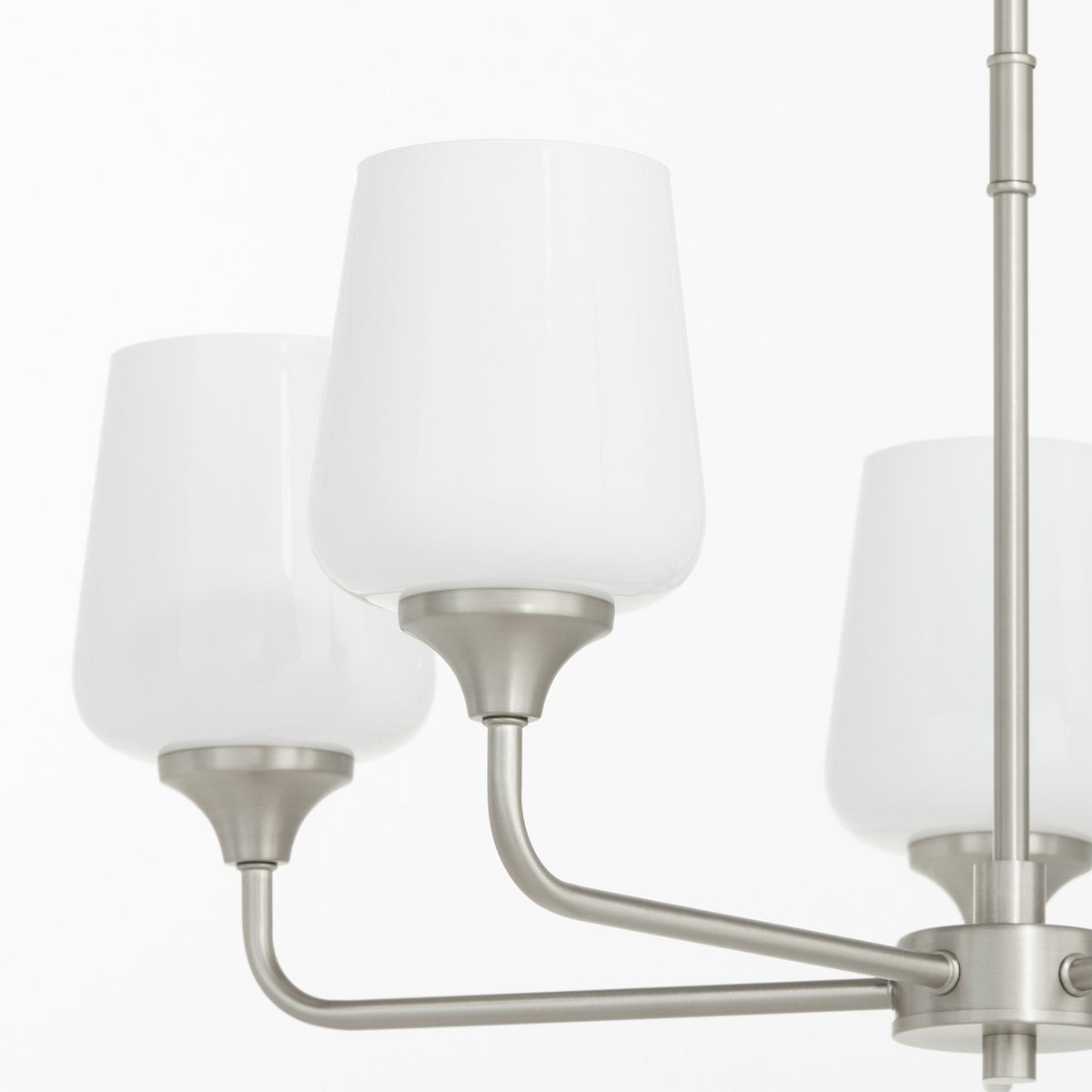 Quorum - 6313-5-265 - Five Light Chandelier - Raymond - Satin Nickel