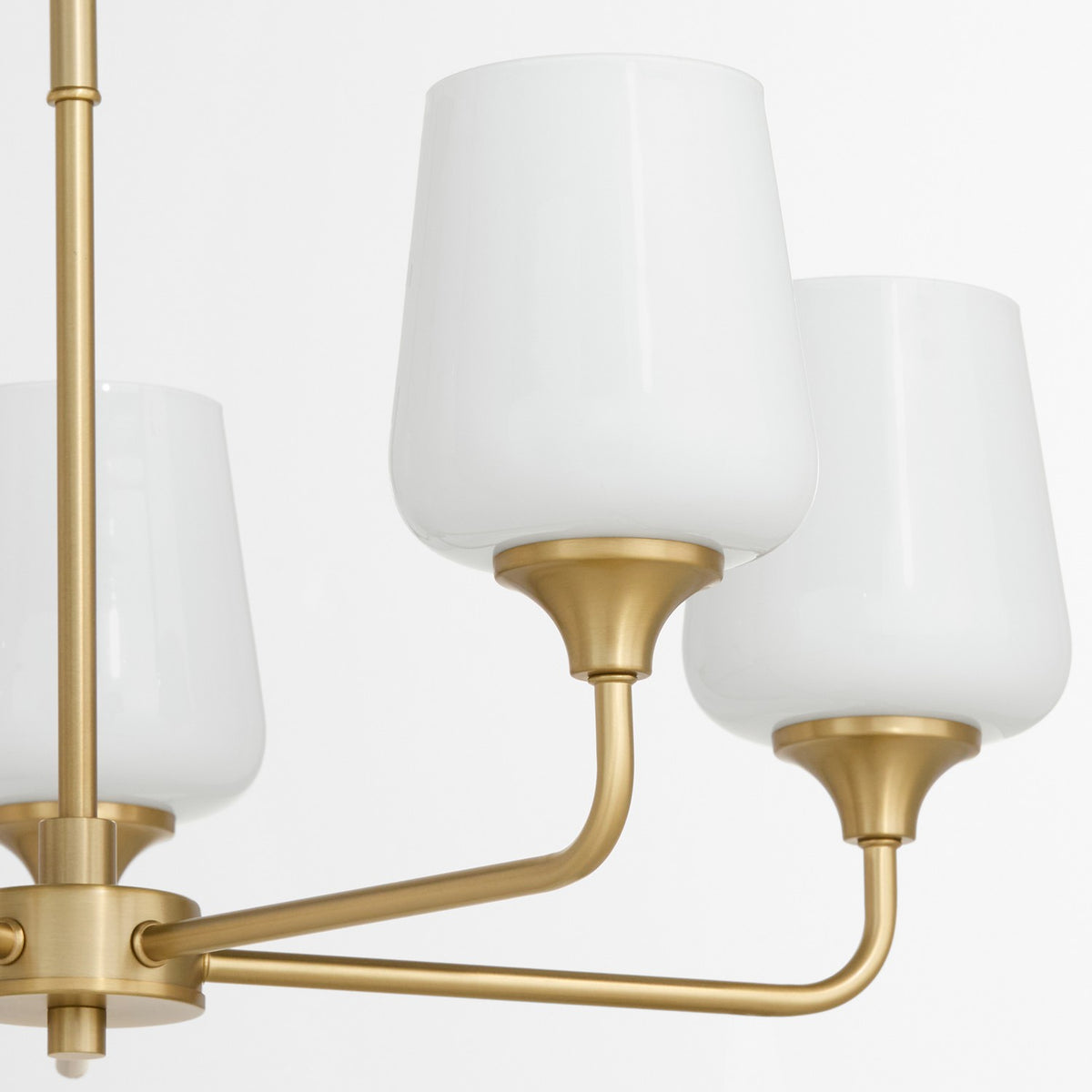 Quorum - 6313-5-280 - Five Light Chandelier - Raymond - Aged Brass