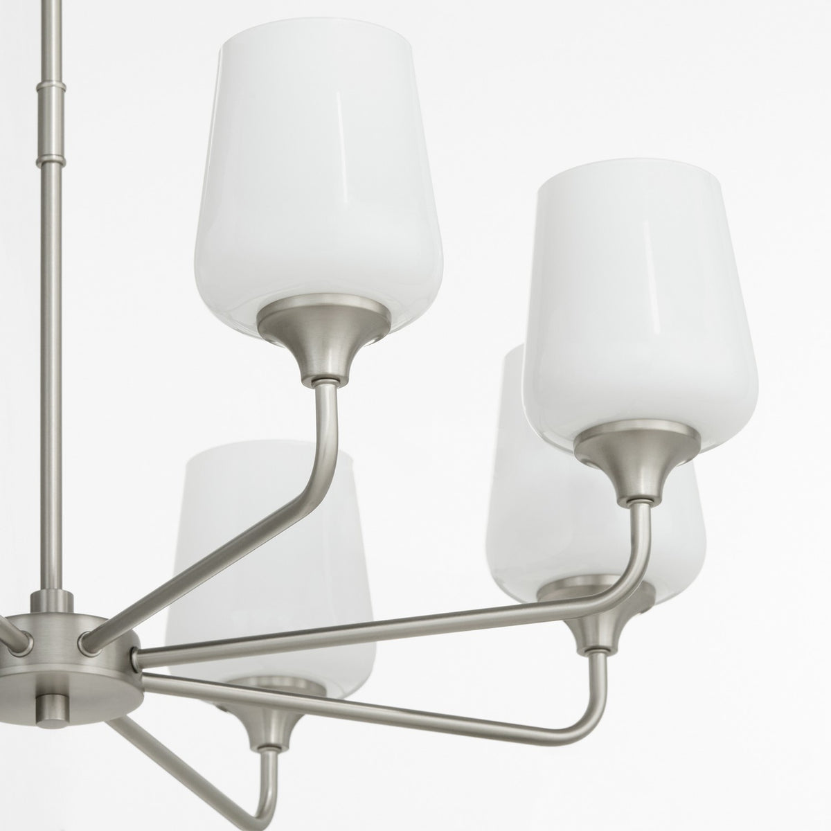 Quorum - 6313-8-265 - Eight Light Chandelier - Raymond - Satin Nickel