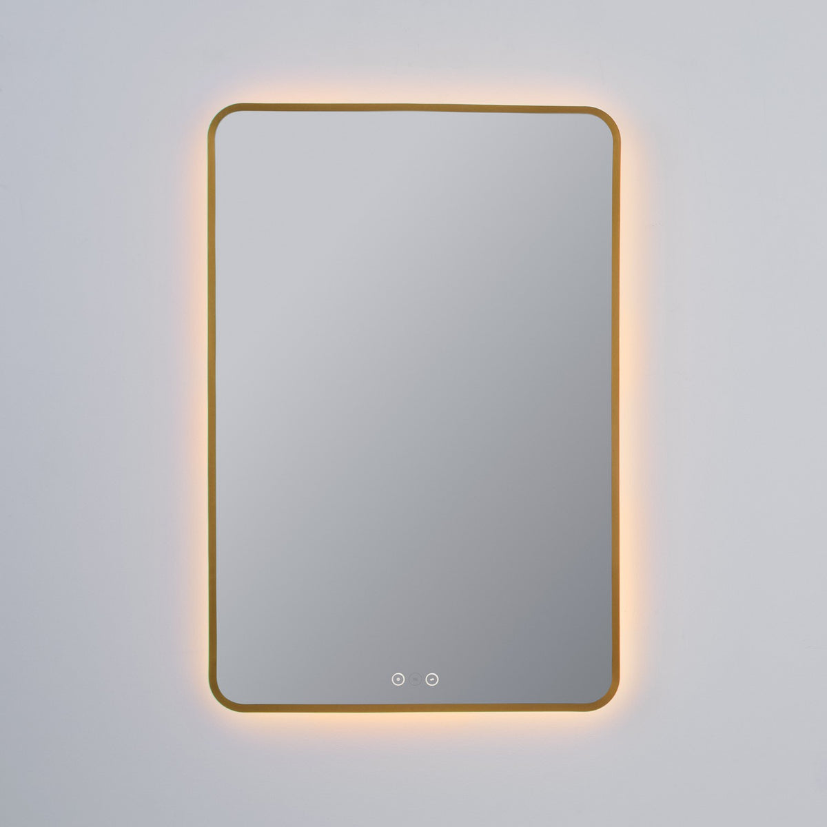 Quorum - 92-2436-47 - LED Mirror - Aero - Brushed Brass