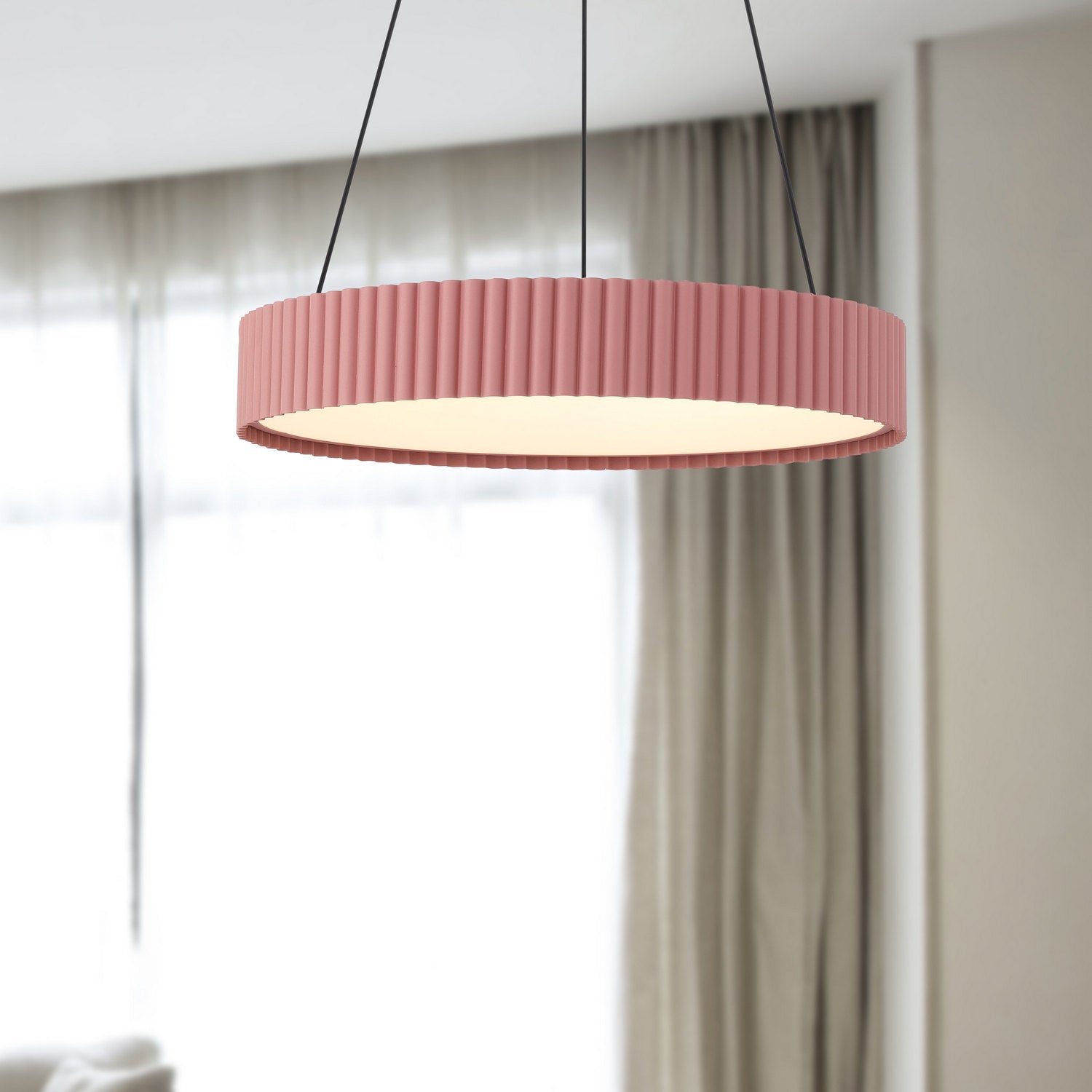 Golden - 1146-20 BL - LED Pendant - Sashay - Blush