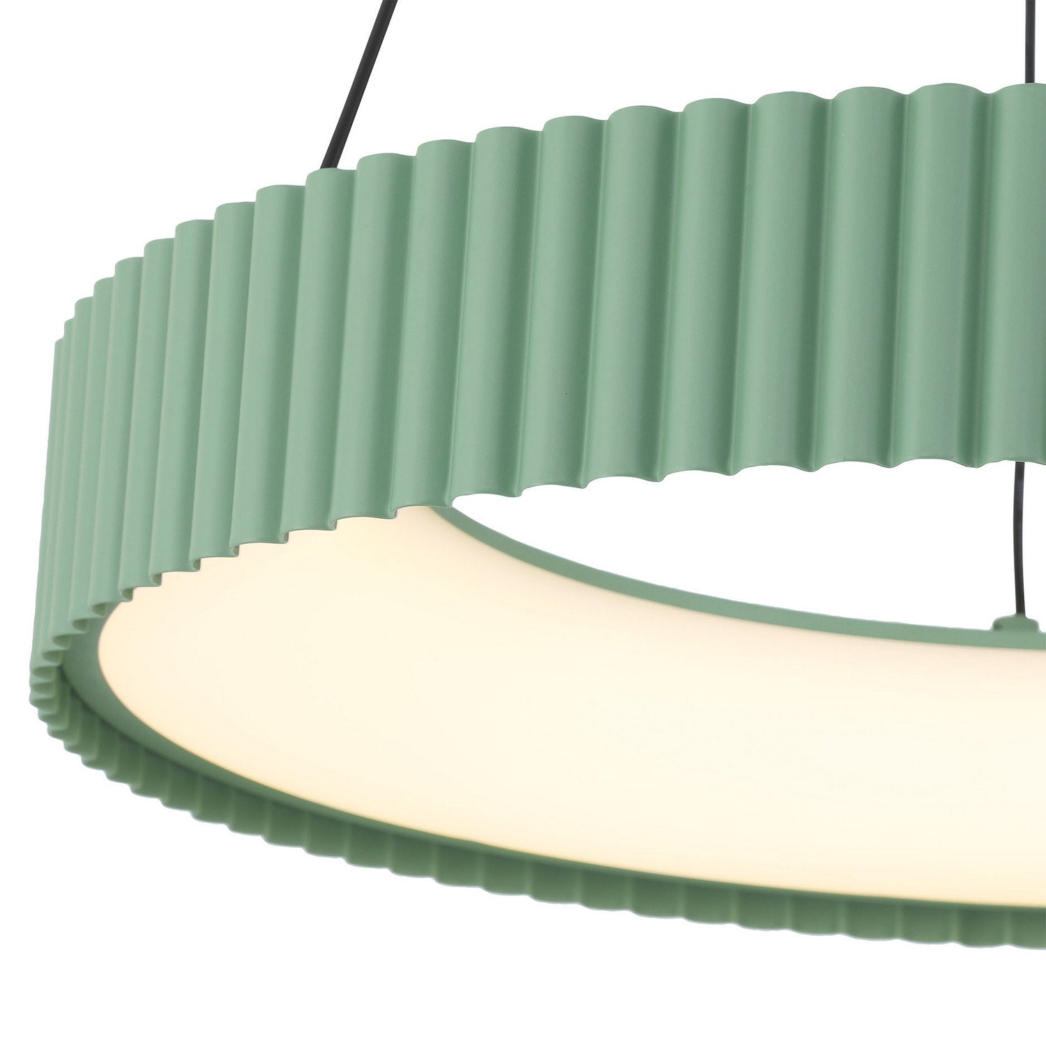 Golden - 1146-20 PI - LED Pendant - Sashay - Pistachio