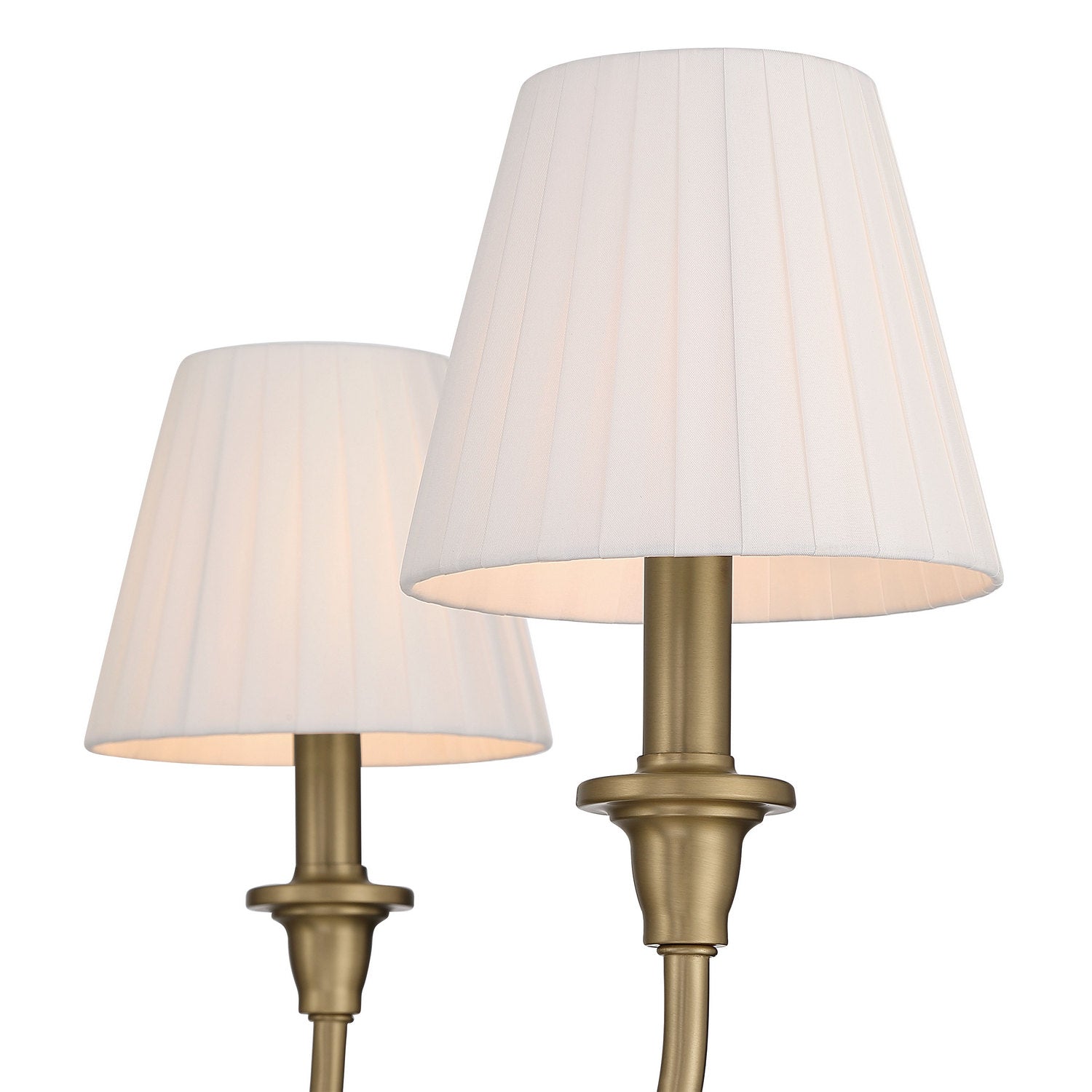 Golden - 1622-6 BCB-EPW - Six Light Chandelier - Cambria - Brushed Champagne Brass