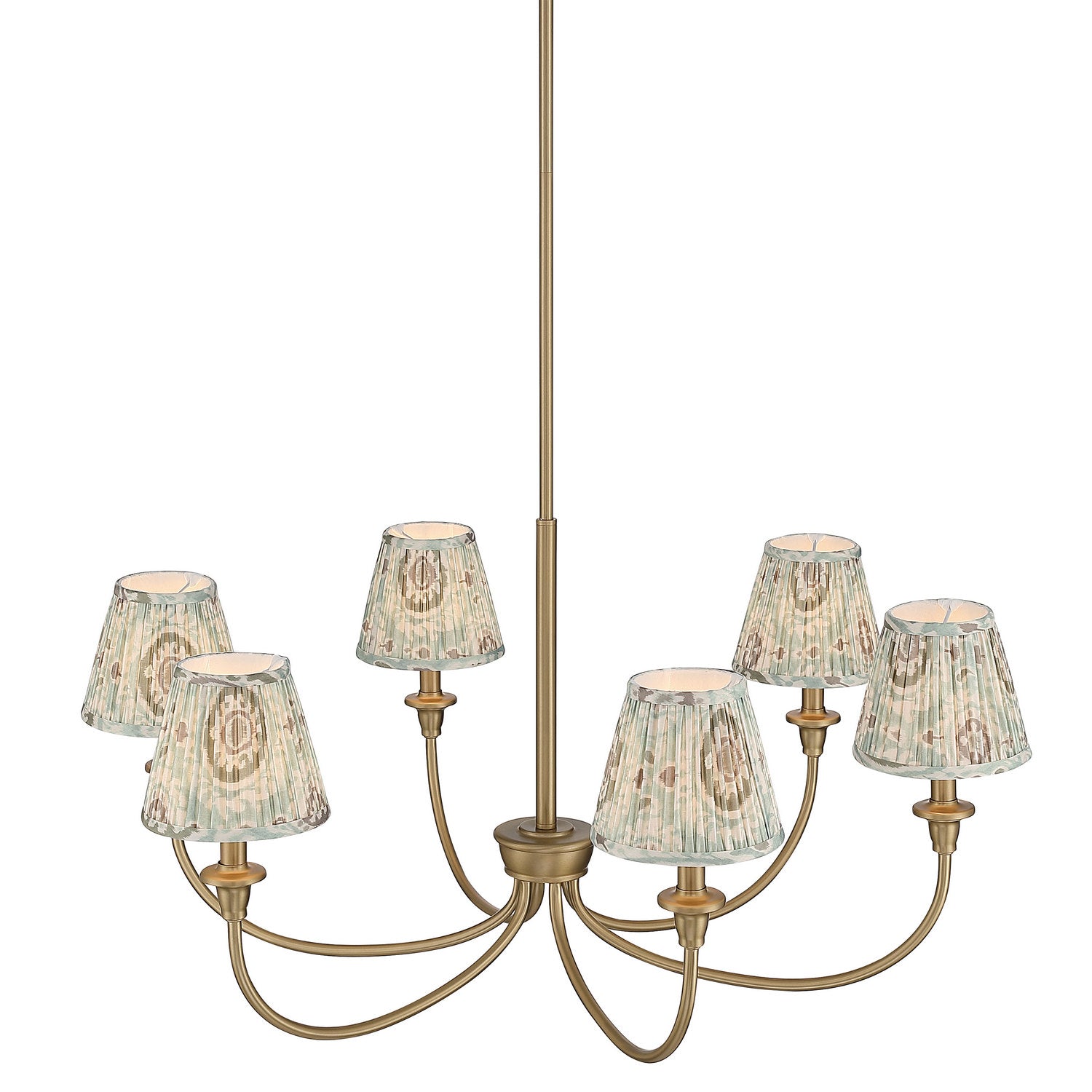 Golden - 1622-6 BCB-HGA - Six Light Chandelier - Cambria - Brushed Champagne Brass