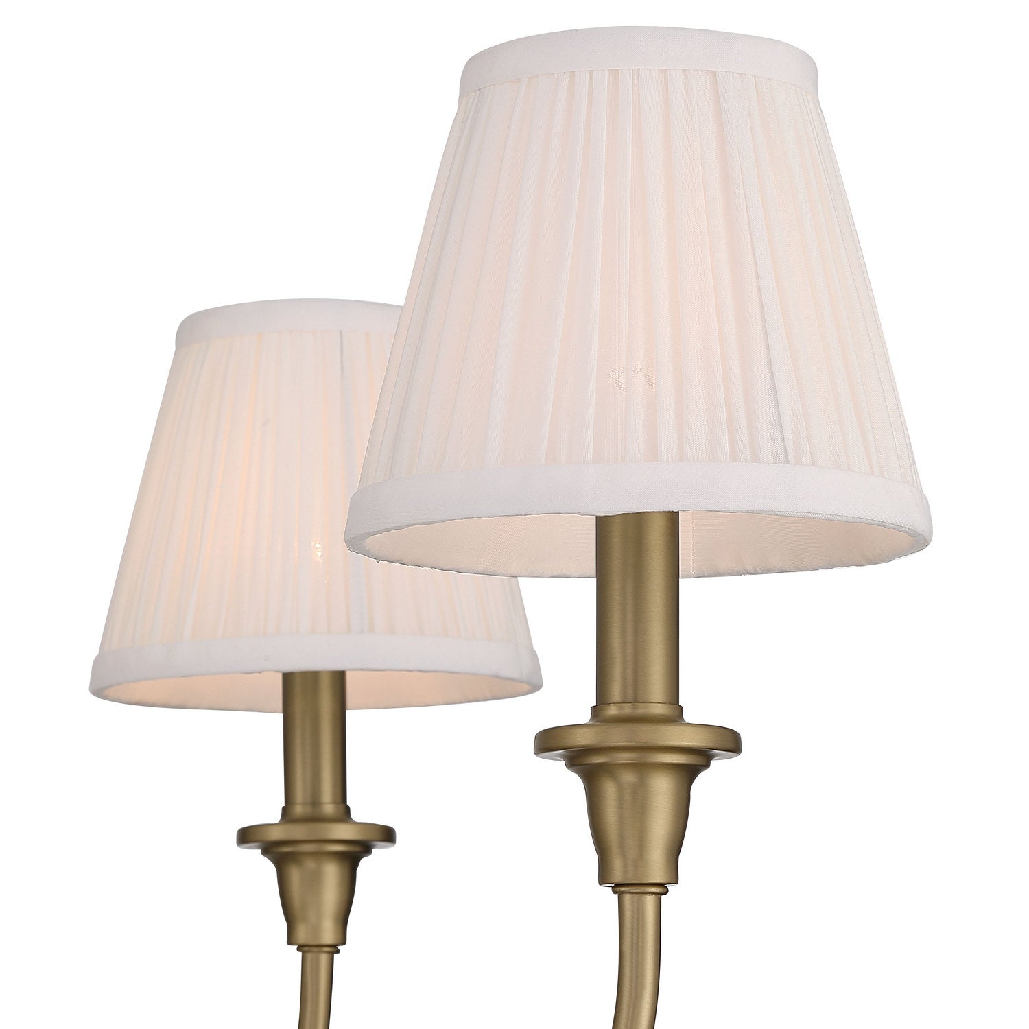 Golden - 1622-6 BCB-HGW - Six Light Chandelier - Cambria - Brushed Champagne Brass