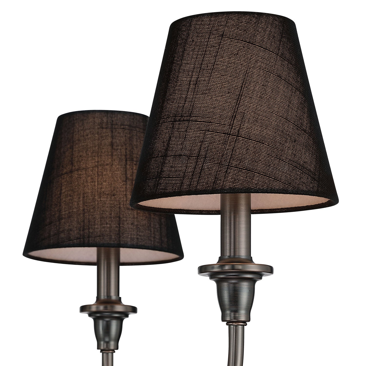 Golden - 1622-6 ORB-EHB - Six Light Chandelier - Cambria - Oil Rubbed Bronze