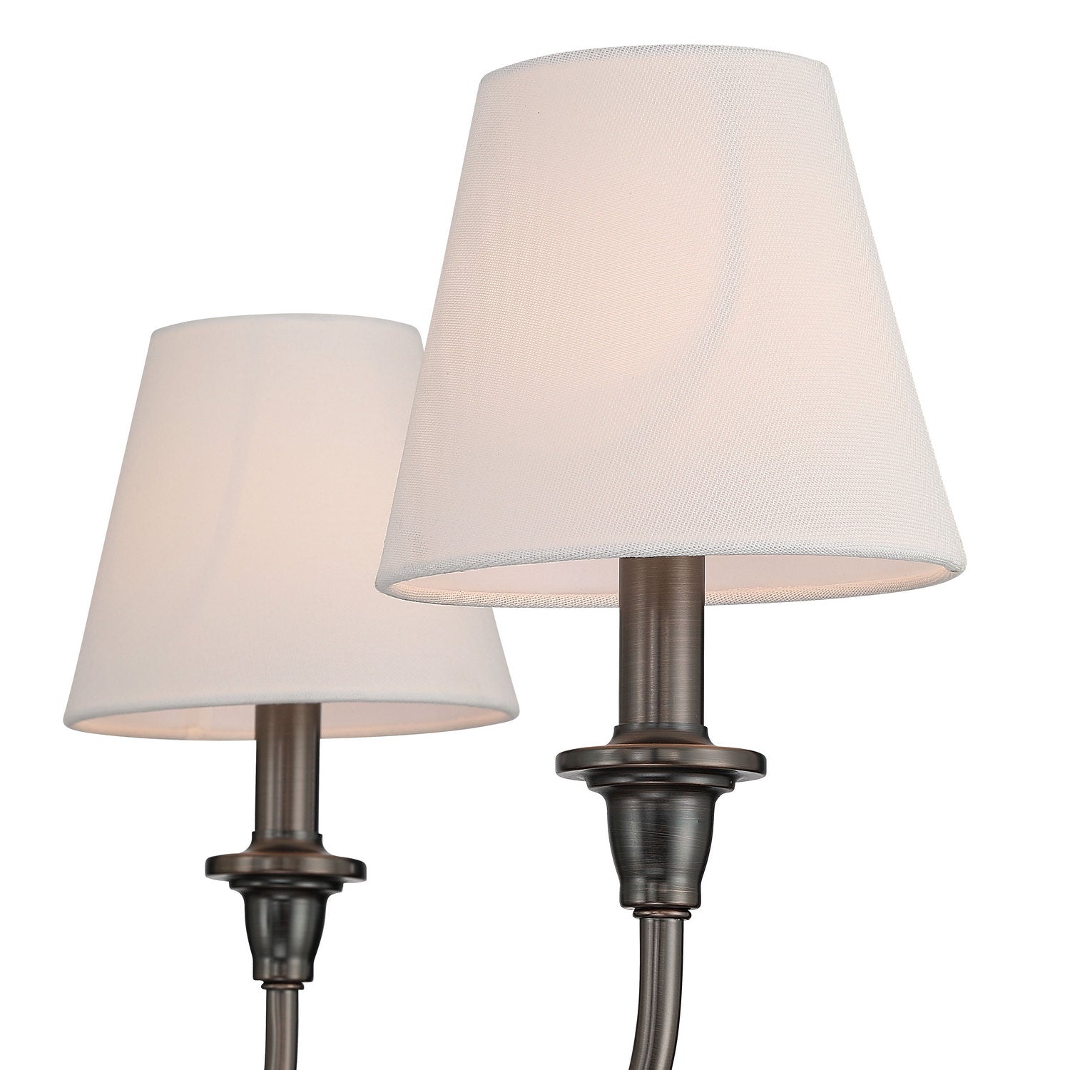 Golden - 1622-6 ORB-EHW - Six Light Chandelier - Cambria - Oil Rubbed Bronze