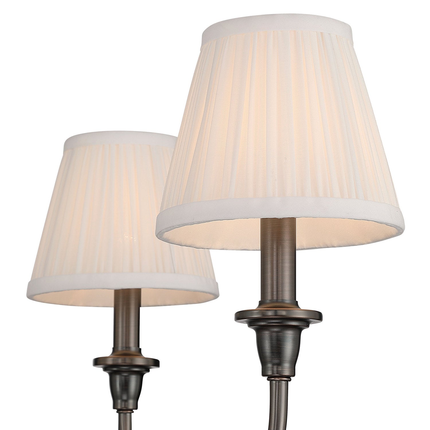 Golden - 1622-6 ORB-HGW - Six Light Chandelier - Cambria - Oil Rubbed Bronze