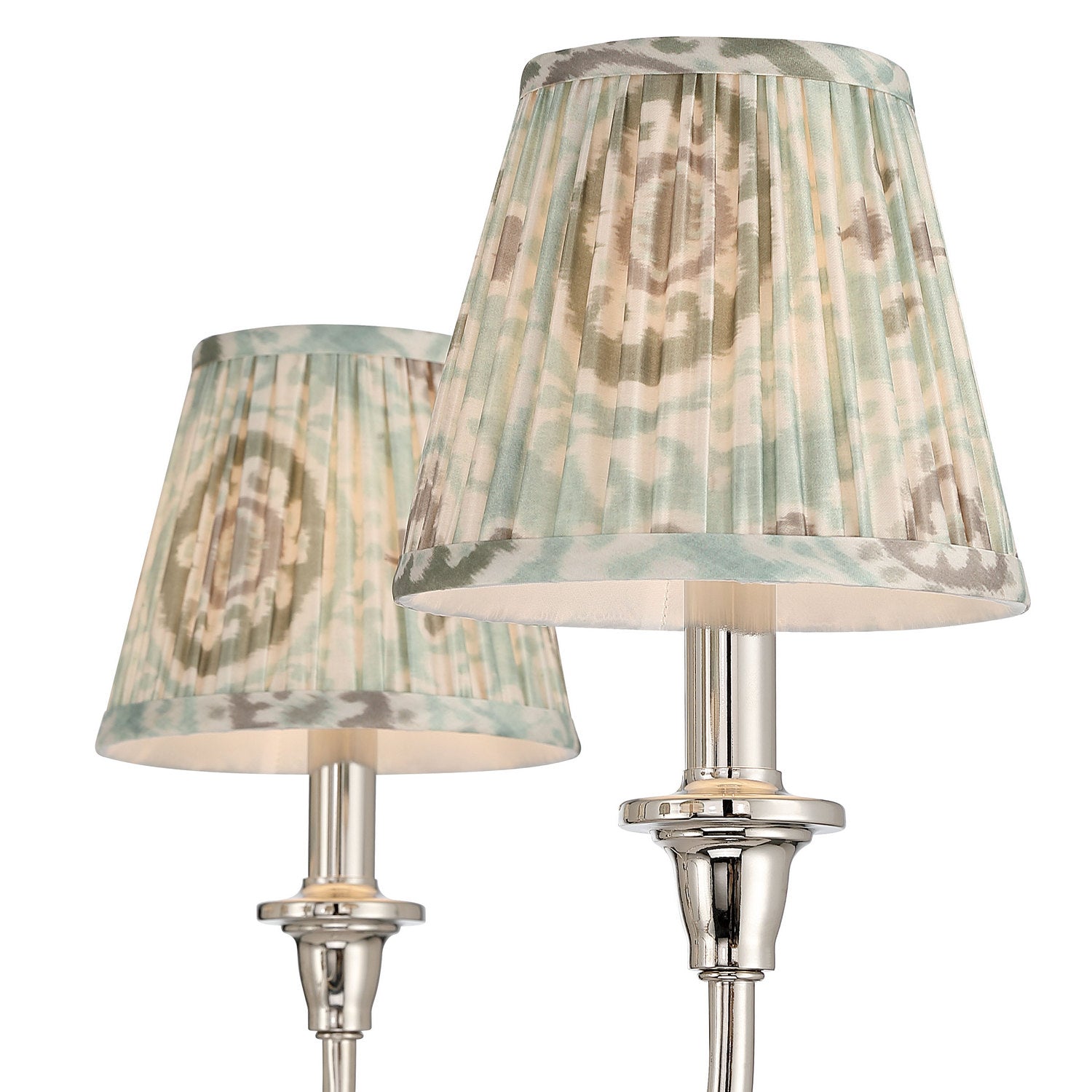 Golden - 1622-6 PN-HGA - Six Light Chandelier - Cambria - Polished Nickel