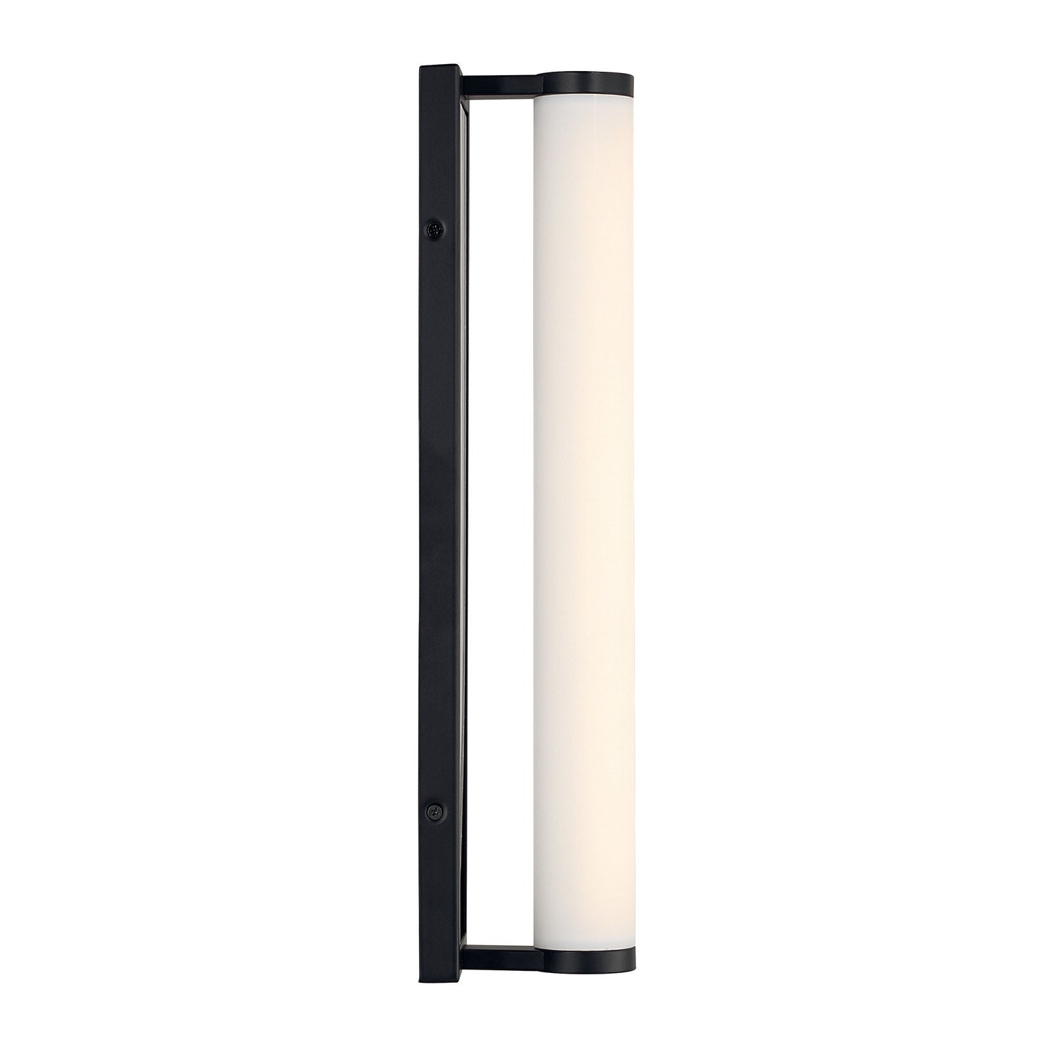 Golden - 1672-BA18 BLK-JW - LED Vanity - Stratum - Matte Black