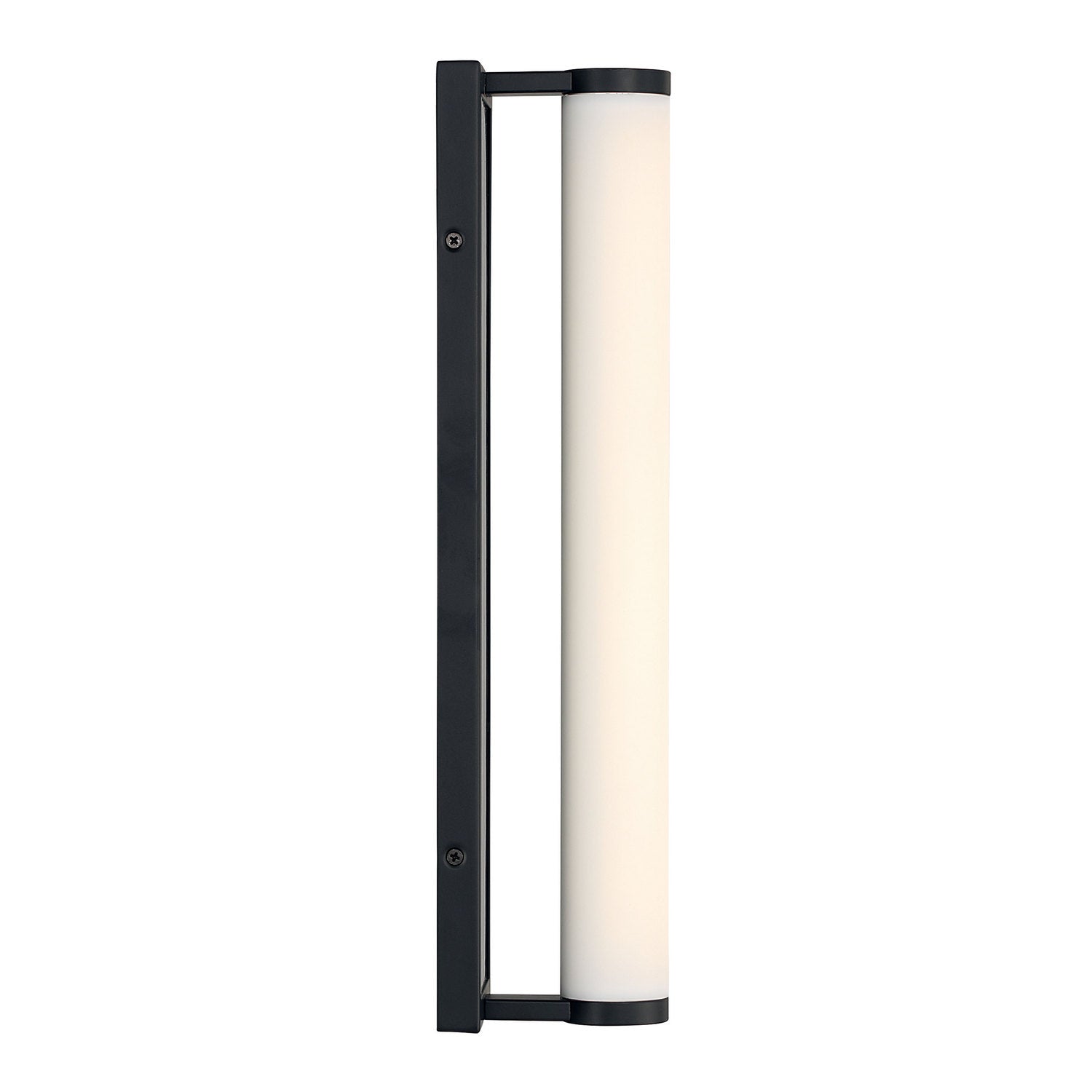 Golden - 1672-BA18 BLK-PRG - LED Vanity - Stratum - Matte Black