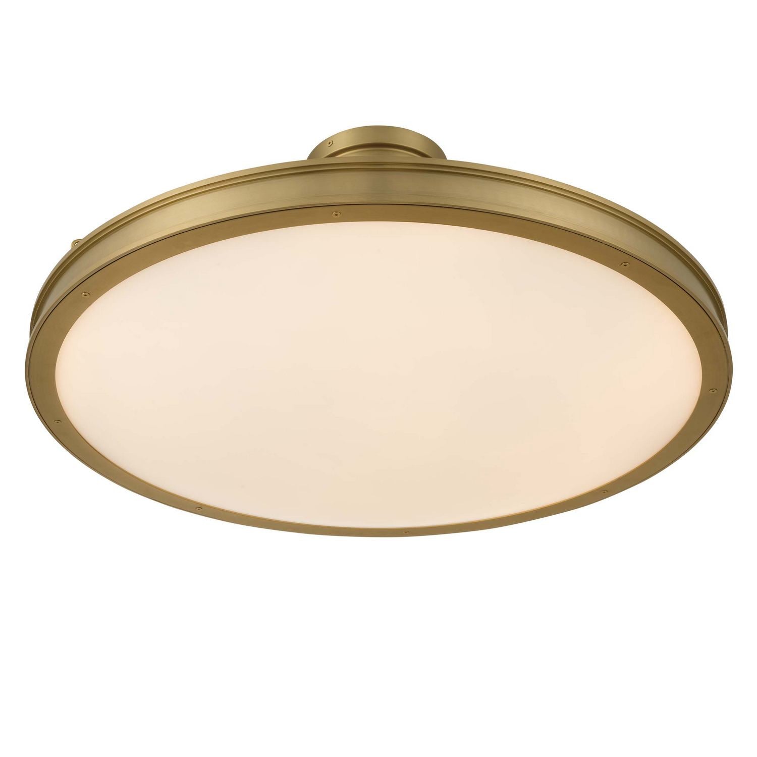 Golden - 1700-30SF BCB-EG - LED Semi-Flush Mount - Cameron - Brushed Champagne Brass