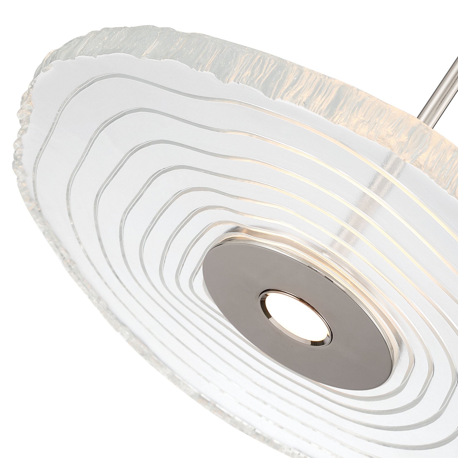 Golden - 1921-16 PN-RE - LED Pendant - Luminwood - Polished Nickel