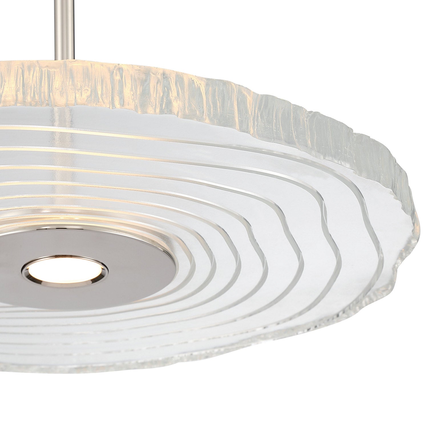 Golden - 1921-16 PN-RE - LED Pendant - Luminwood - Polished Nickel