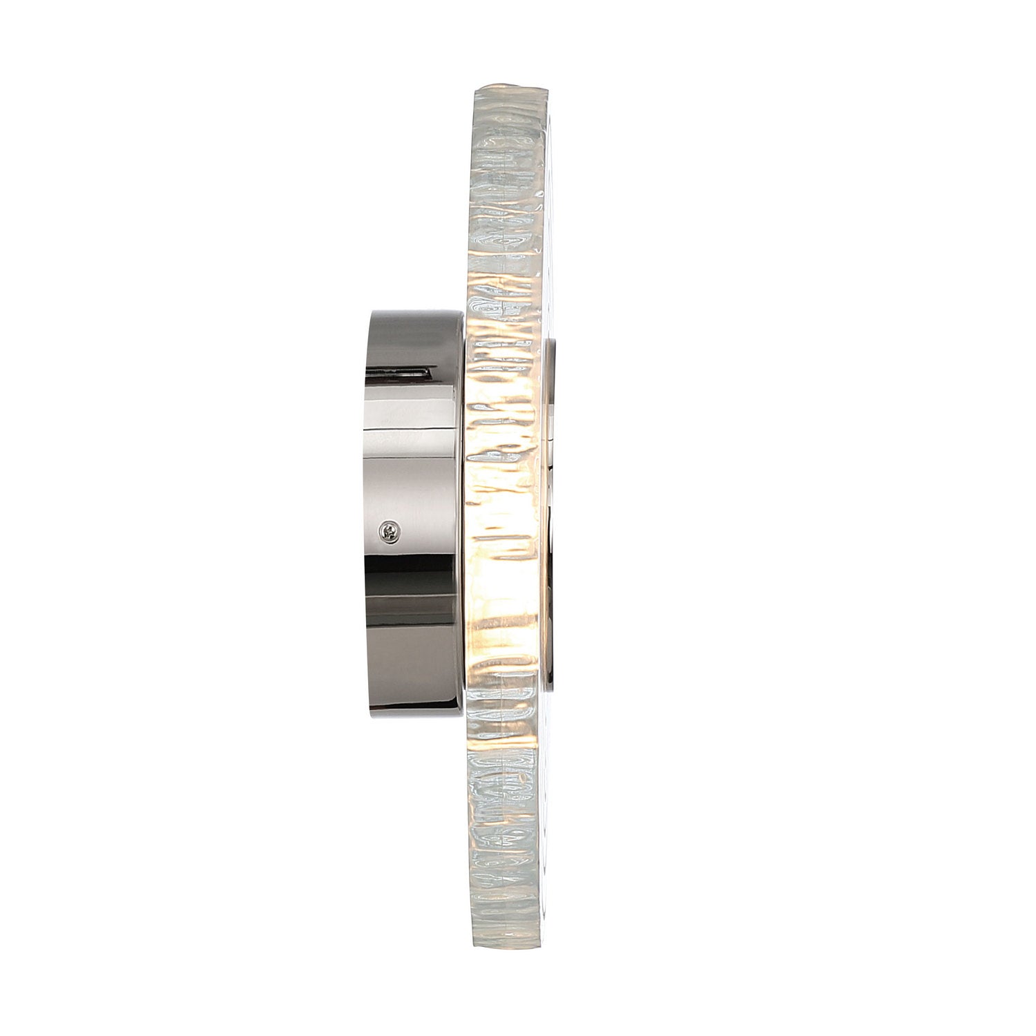 Golden - 1921-WSC12 PN-RE - LED Wall Sconce - Luminwood - Polished Nickel