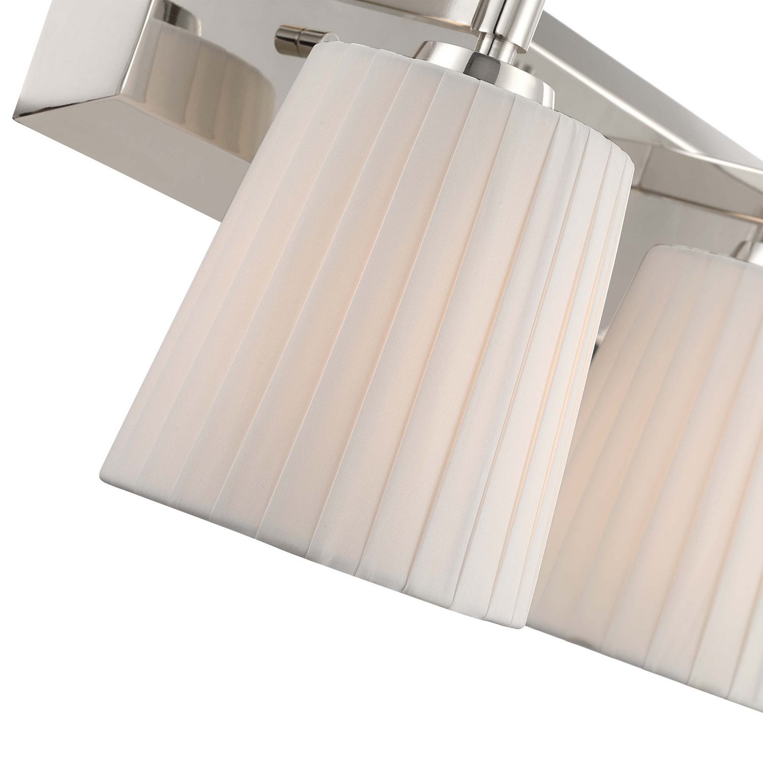 Golden - 5189-BA3 PN-PLT - Three Light Vanity - Brilia - Polished Nickel