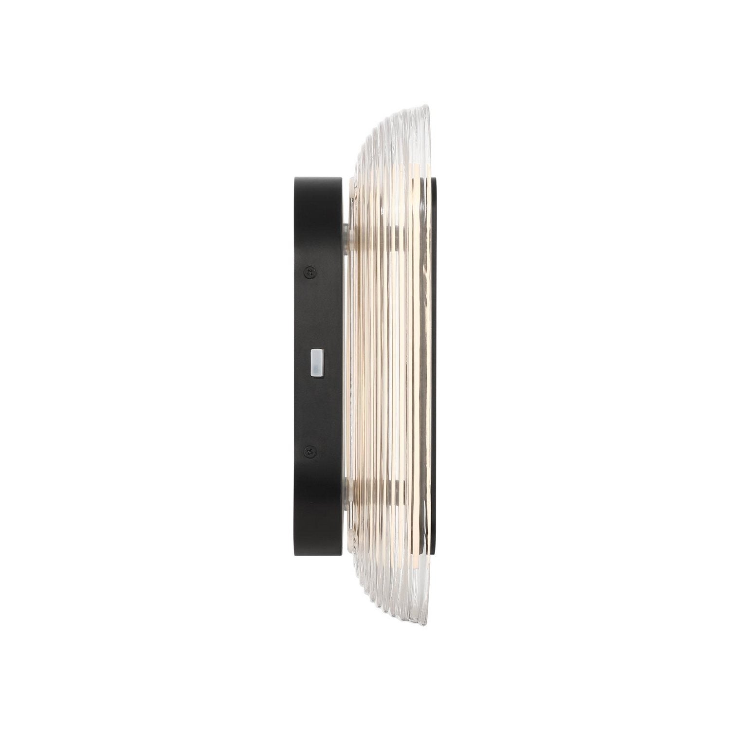 Golden - 5910-OWL13 BLK - LED Outdoor Wall Mount - Plexus - Matte Black