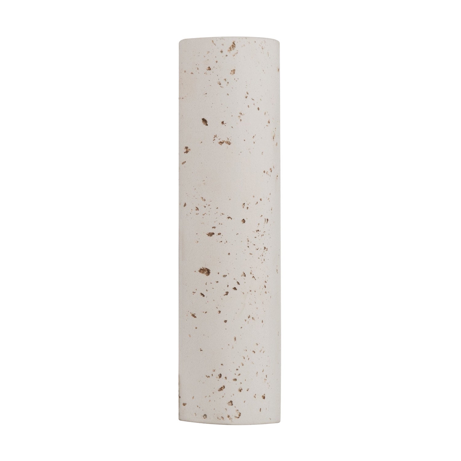 Golden - 7280-OWL24 WT - LED Outdoor Wall Mount - Stela - White Travertine
