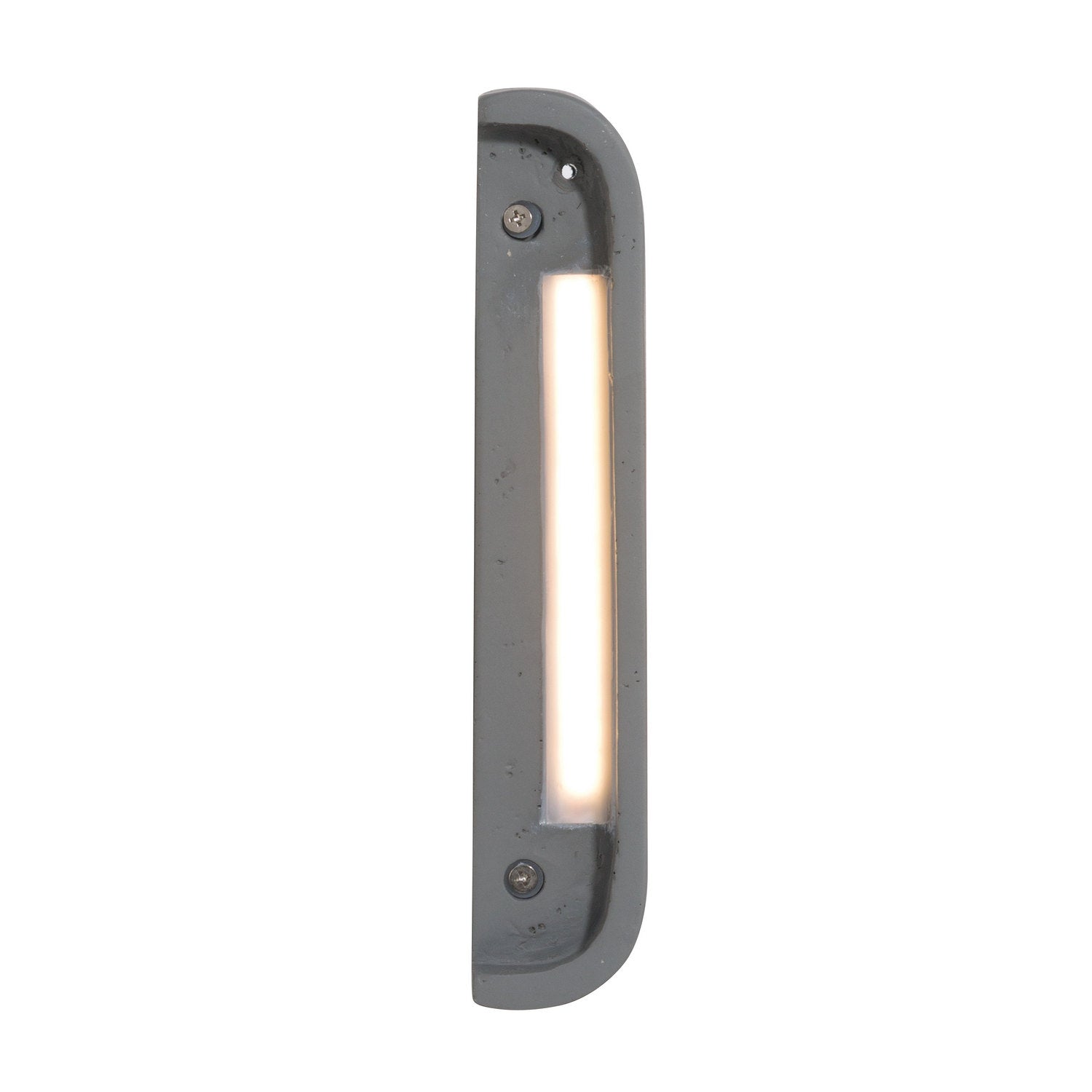 Golden - 7280-OWL9 GT - LED Outdoor Wall Mount - Stela - Gray Travertine
