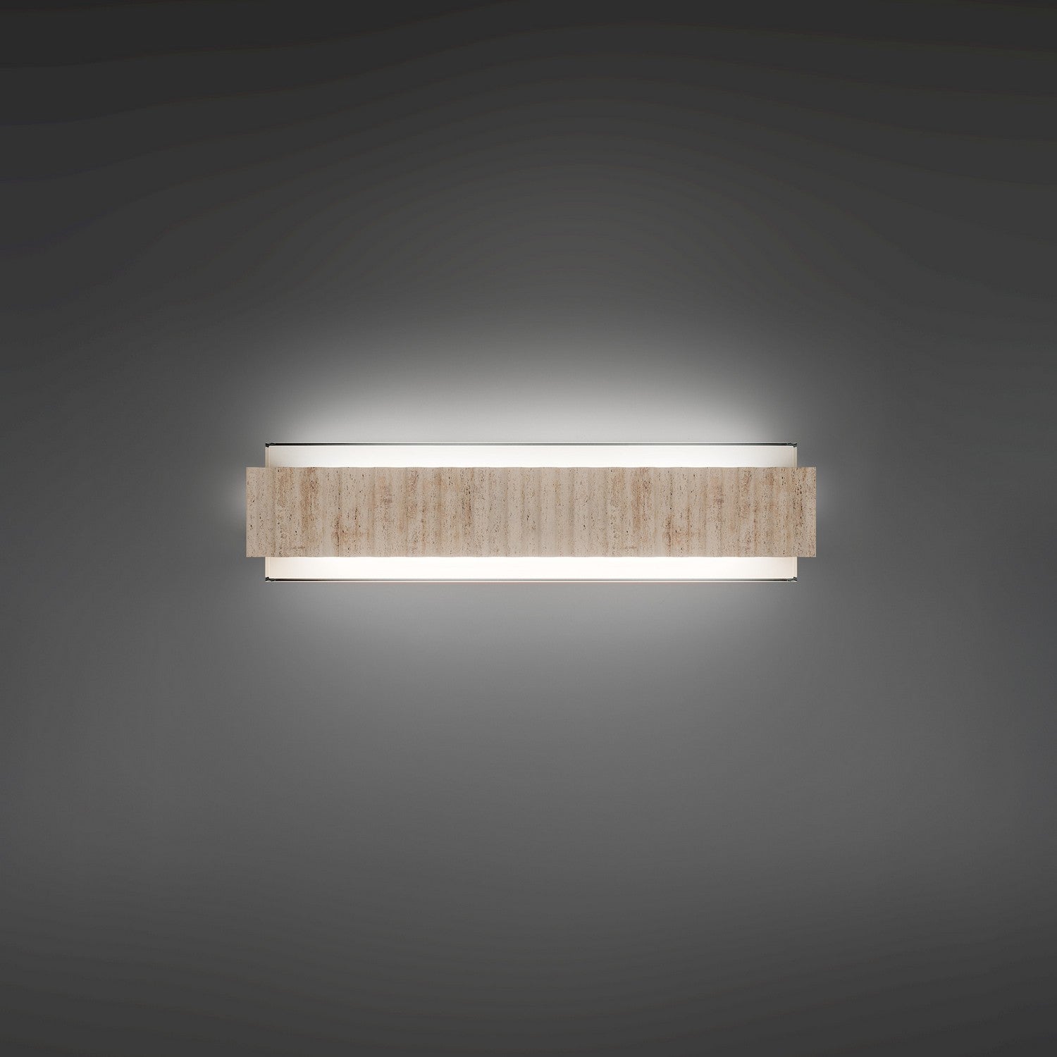Modern Forms - WS270619-WV/AB - LED Bath Vanity - Magnate - Beige Travertine/Aged Brass