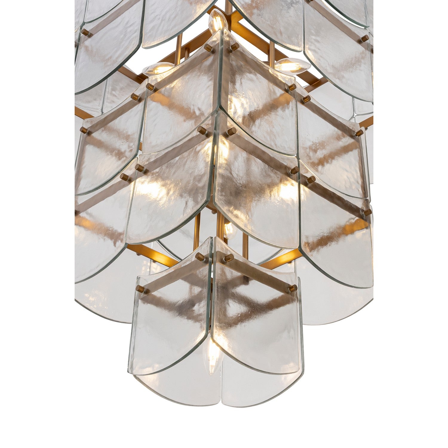 Minka-Lavery - 12759-732 - Nine Light Pendant - Kiori - Legacy Brass