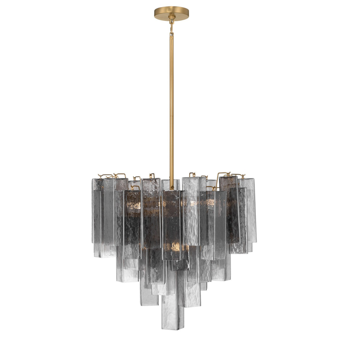 Metropolitan - N3148-GS-732 - Nine Light Pendant - Torvento - Legacy Brass