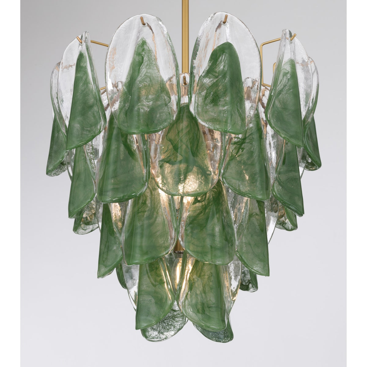 Metropolitan - N3475-G-732 - Five Light Pendant - Verla Crest - Legacy Brass
