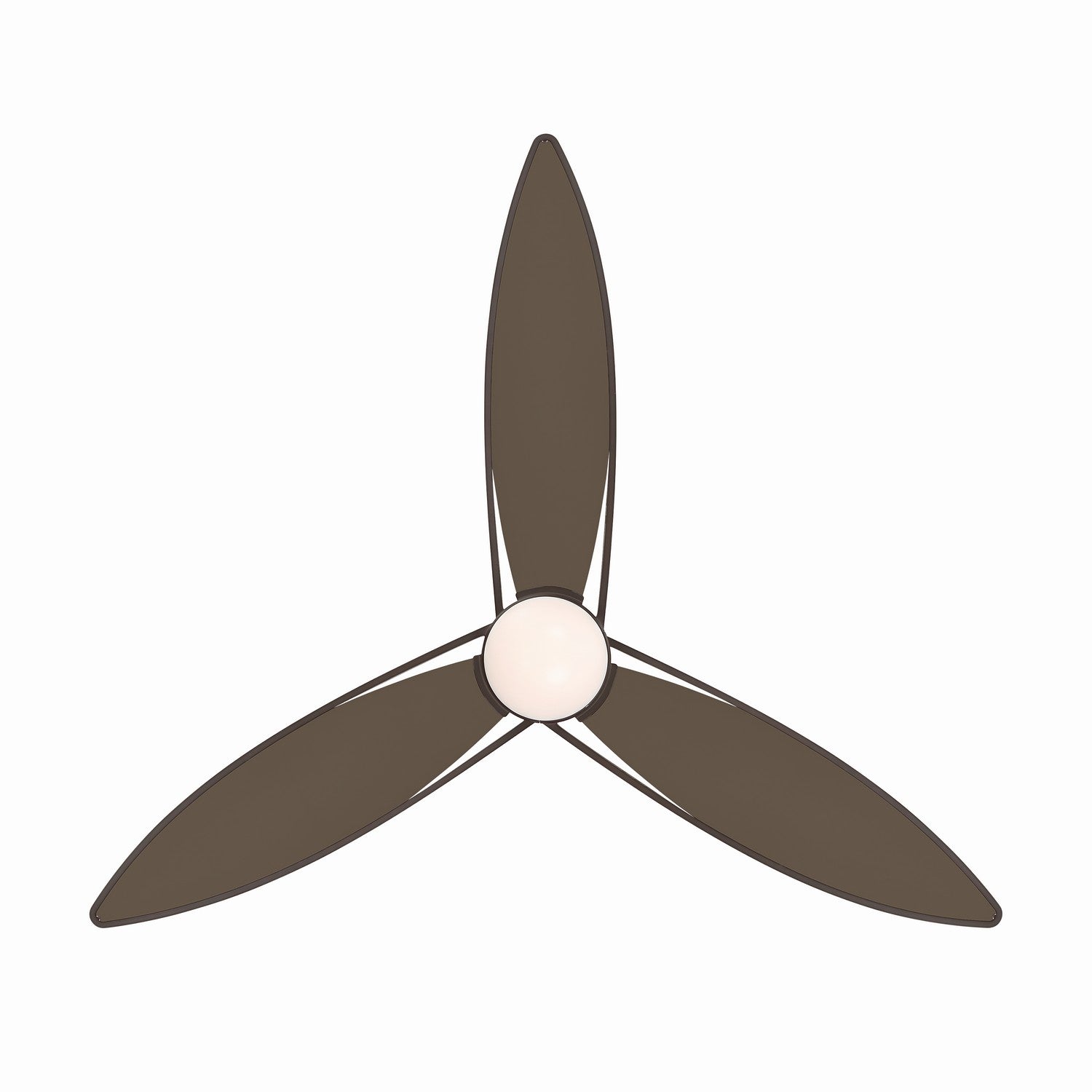 Minka Aire - F757L-HBR/DB - 64" Ceiling Fan - Fleur - Heritage Brass