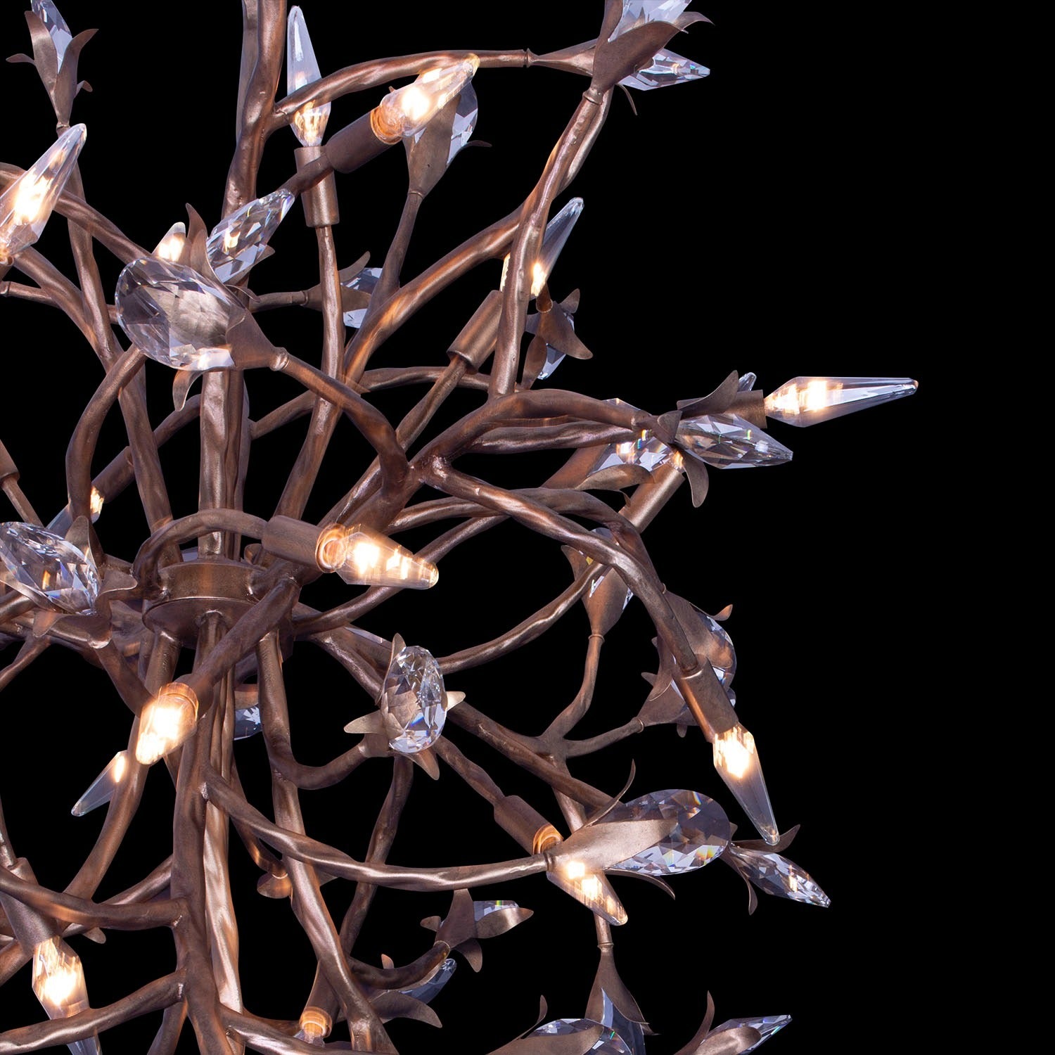 Kalco - 041450-065-FR001 - 16 Light Chandelier - Fiore - Pearlized Antique Brass