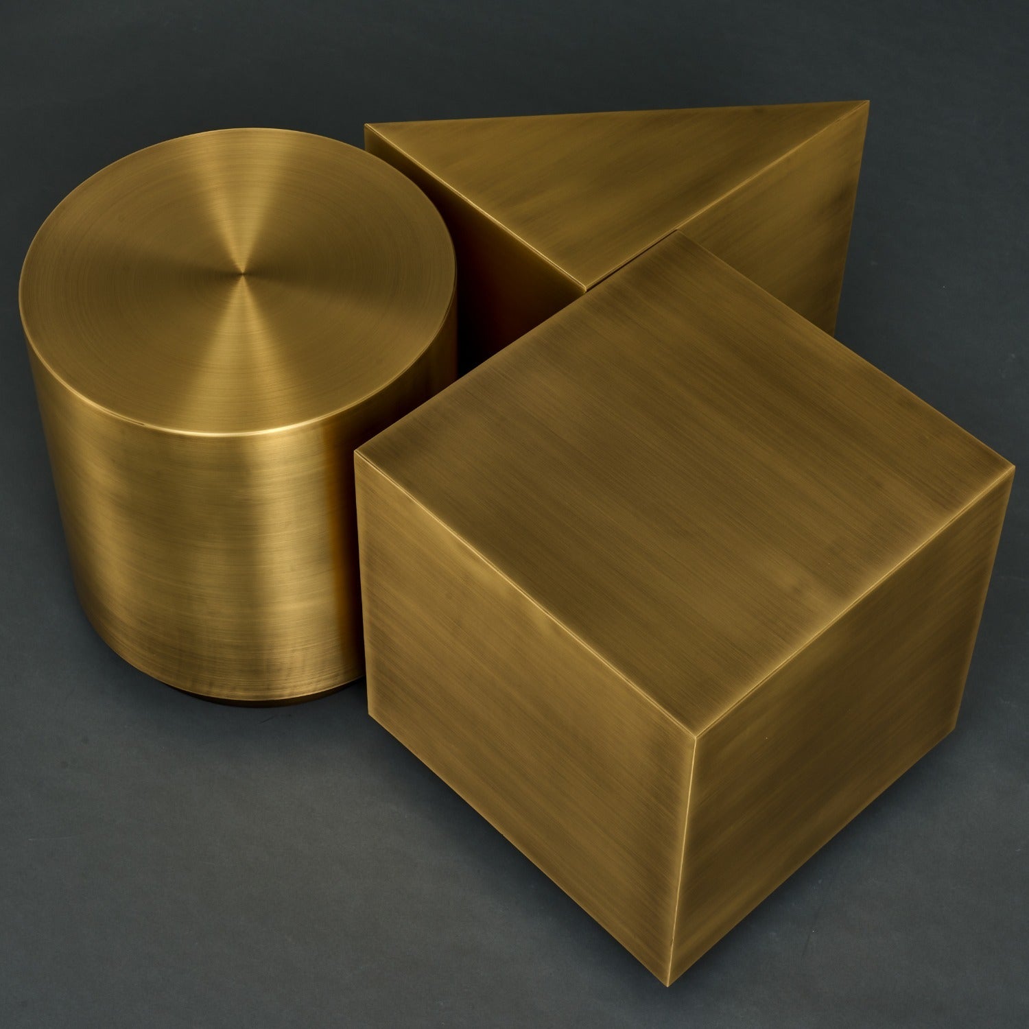 Kalco - 800802 - Table - Forme - Satin Bronze