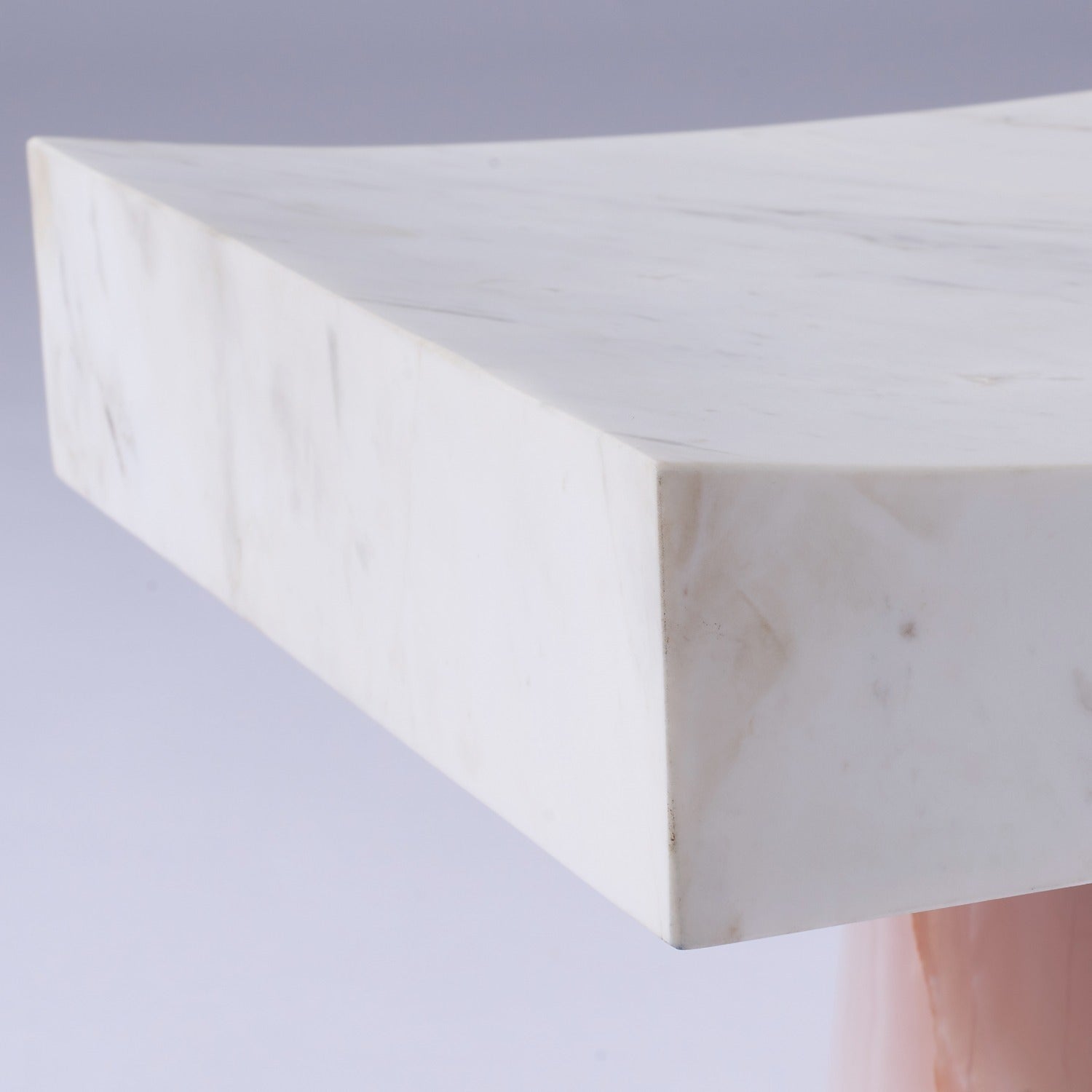 Kalco - 800907 - Table - Giada - Pink Jade/White Marble