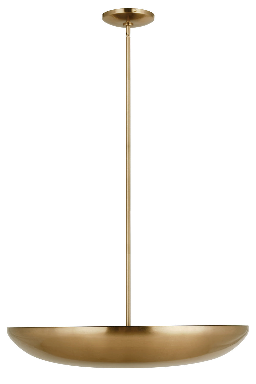 Craftmade - 60855-SB - Five Light Convertible Semi-Flush - Isabel - Satin Brass