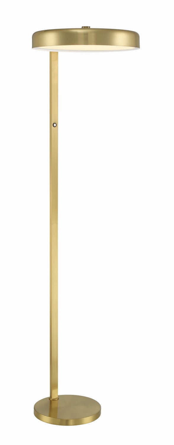 Craftmade - 87025SB-F - One Light Floor Lamp - Keeva - Satin Brass