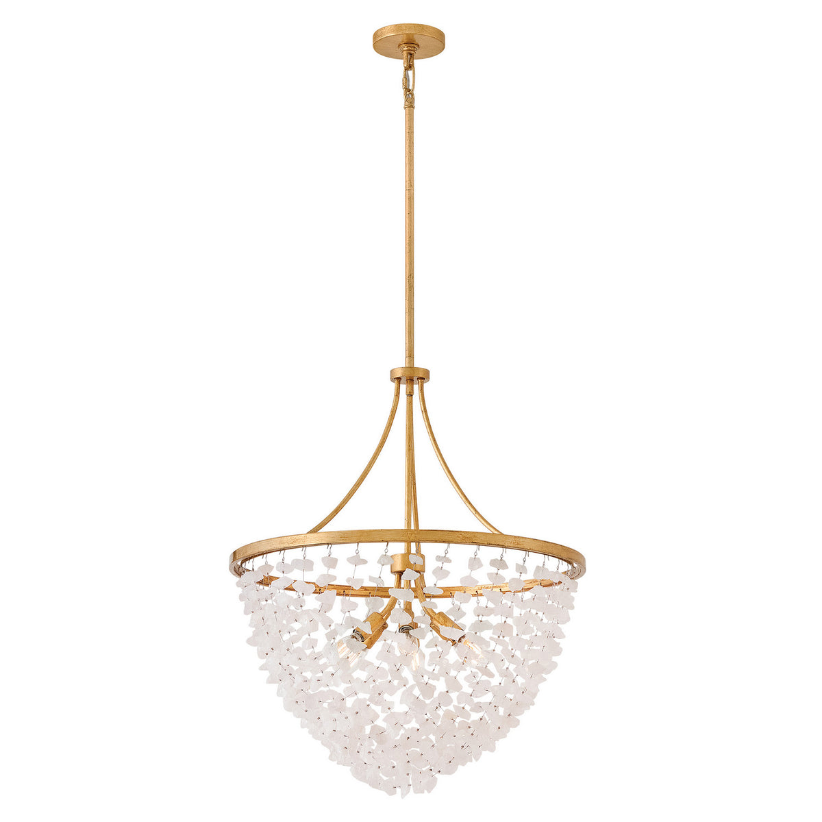 Fredrick Ramond - FR41594DA - LED Chandelier - Myra - Distressed Brass
