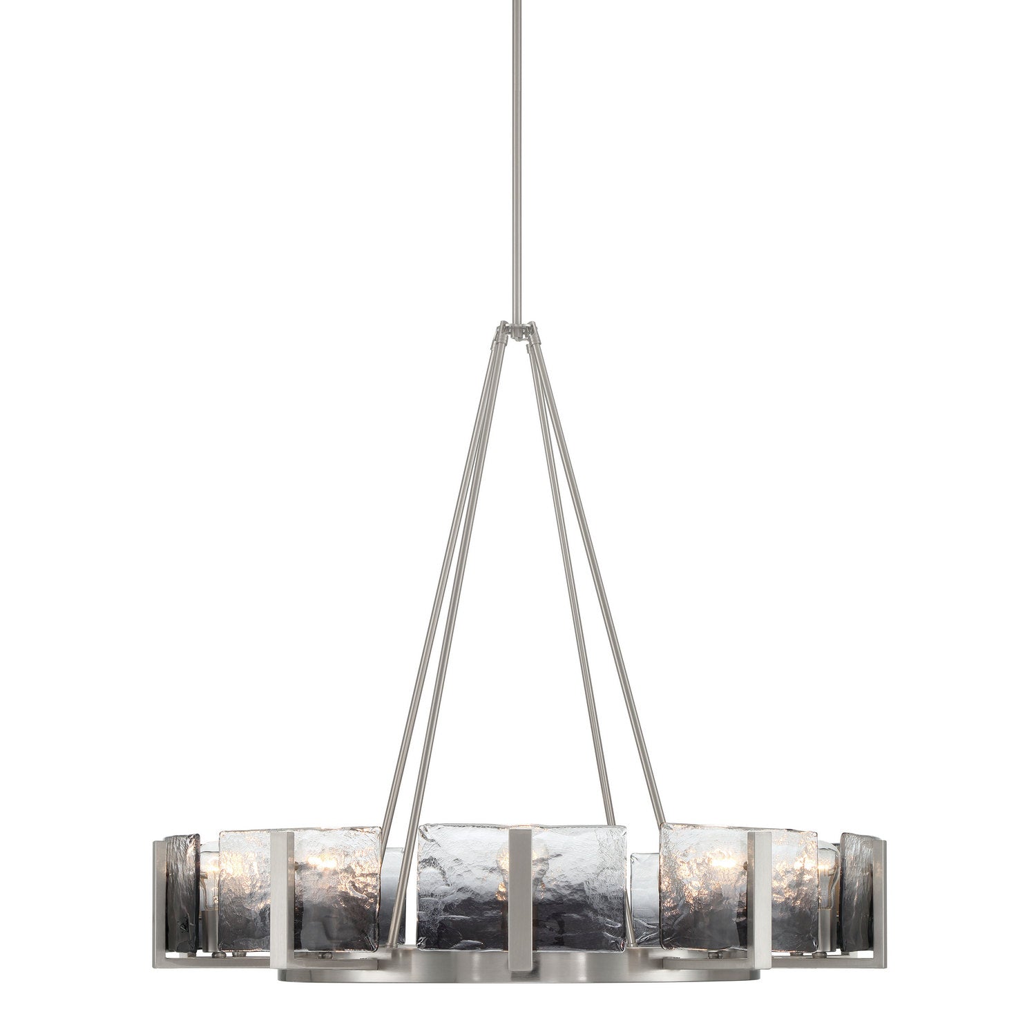 Golden - 3164-10 PW-SWG - Ten Light Chandelier - Aenon - Pewter