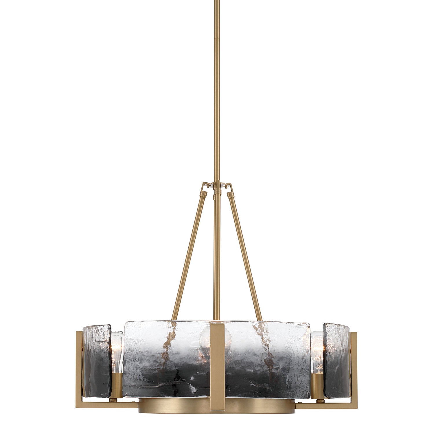 Golden - 3164-4 BCB-SWG - Four Light Chandelier - Aenon - Brushed Champagne Brass