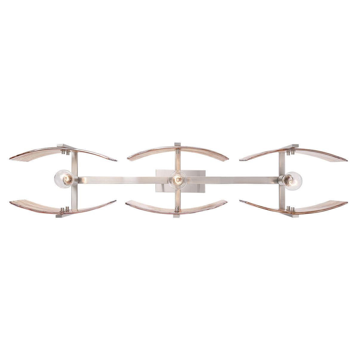 Golden - 3164-LP PW-AWG - Three Light Island Pendant - Aenon - Pewter